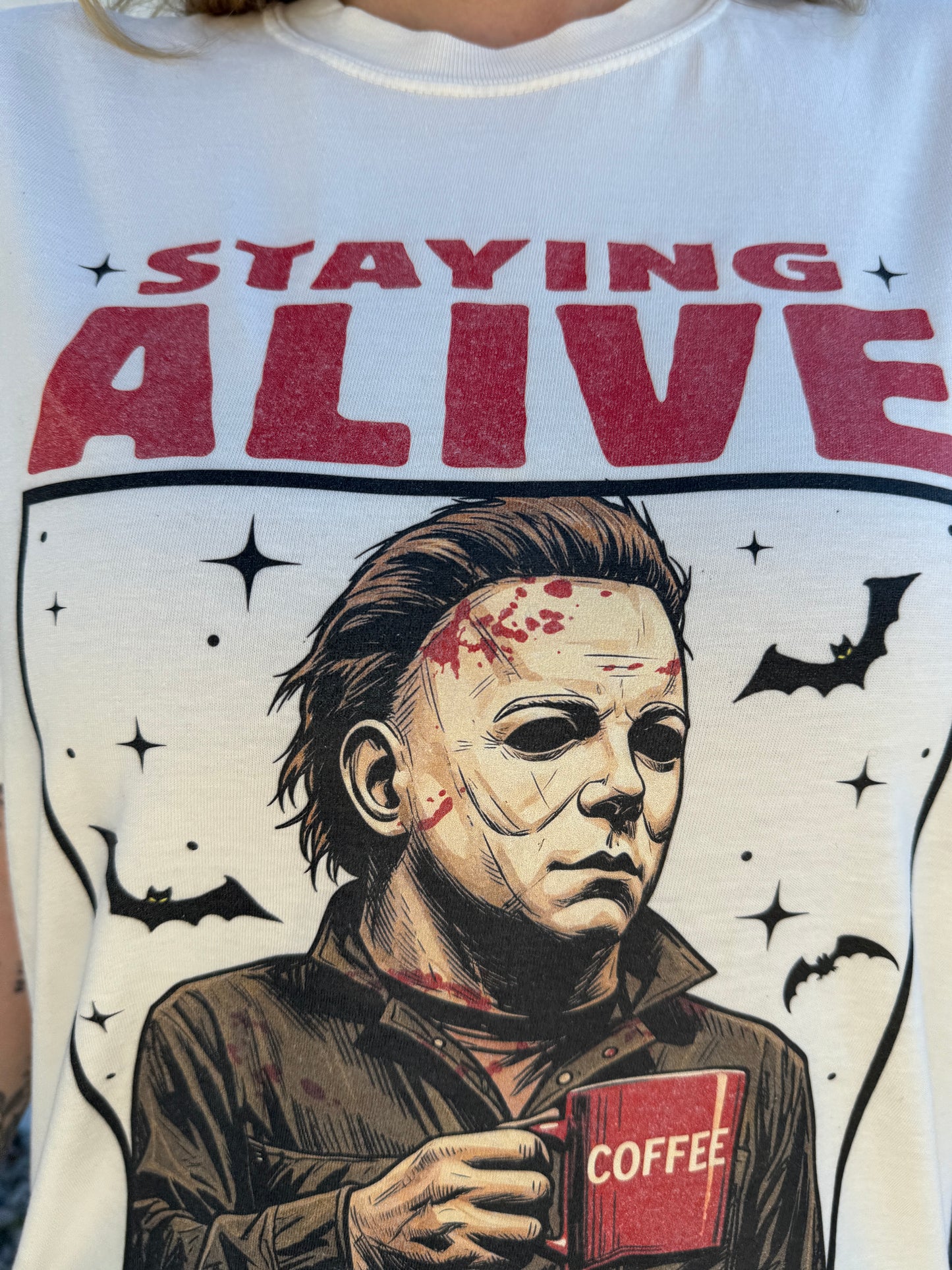 Staying Alive Tee
