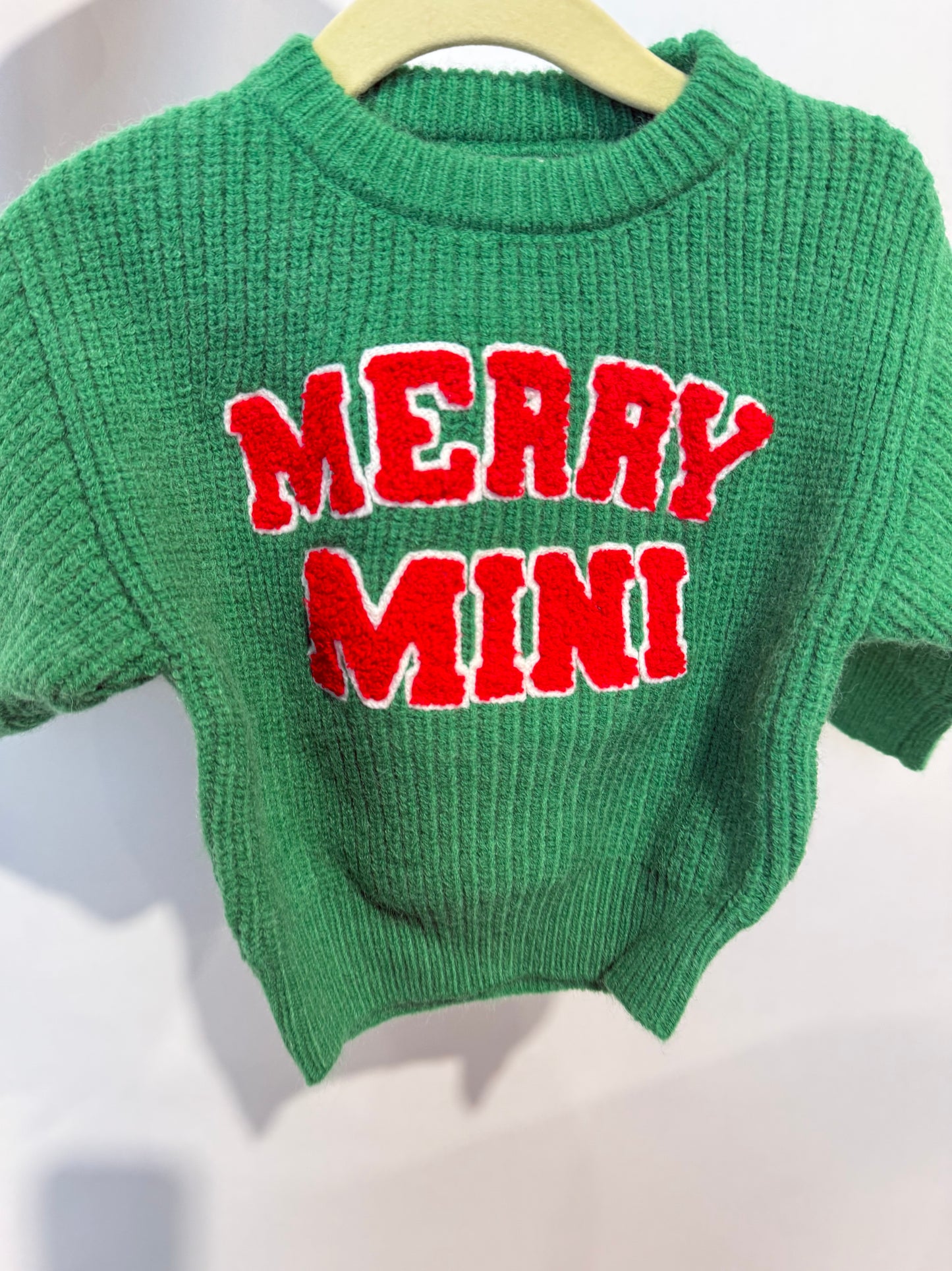 Merry Mini Christmas Sweater