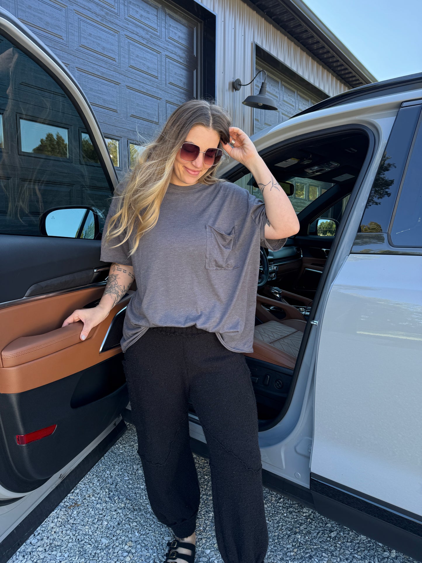 Black Teddy Lounge Pant