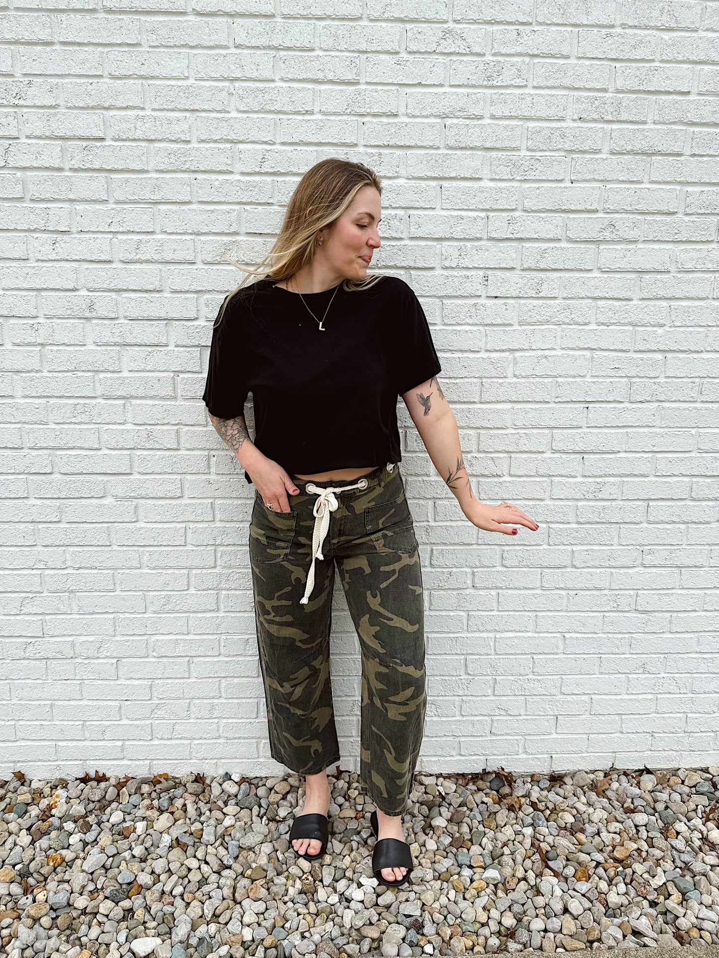 Camo Cargos