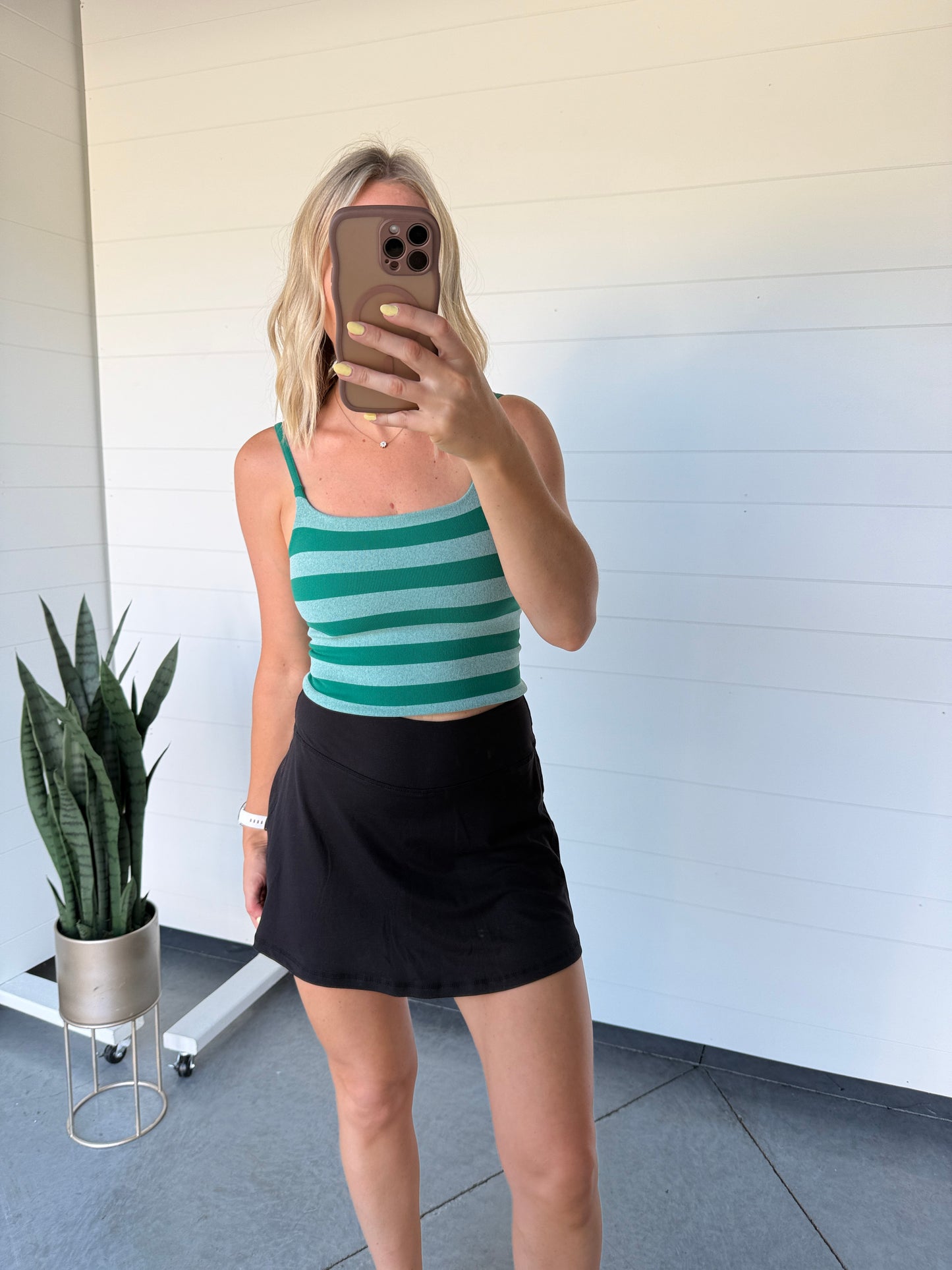 Butter Skort Black