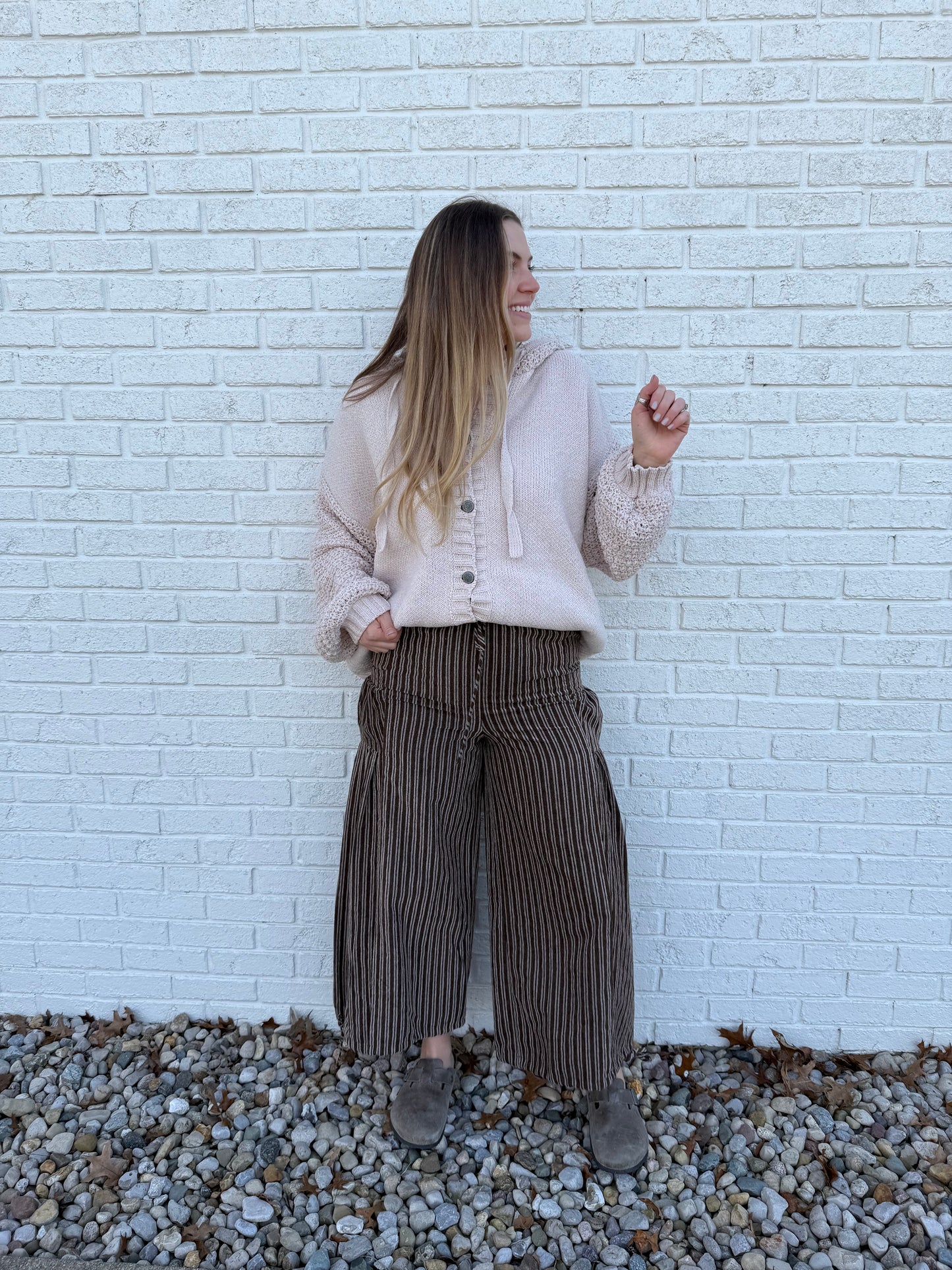Stripe Cargo Pant