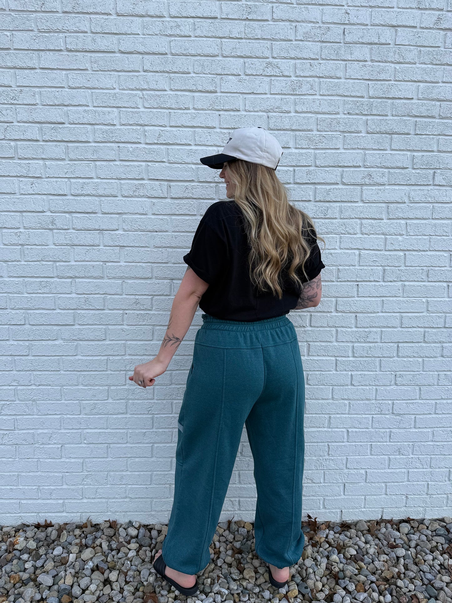 Teal Dreamy Joggers