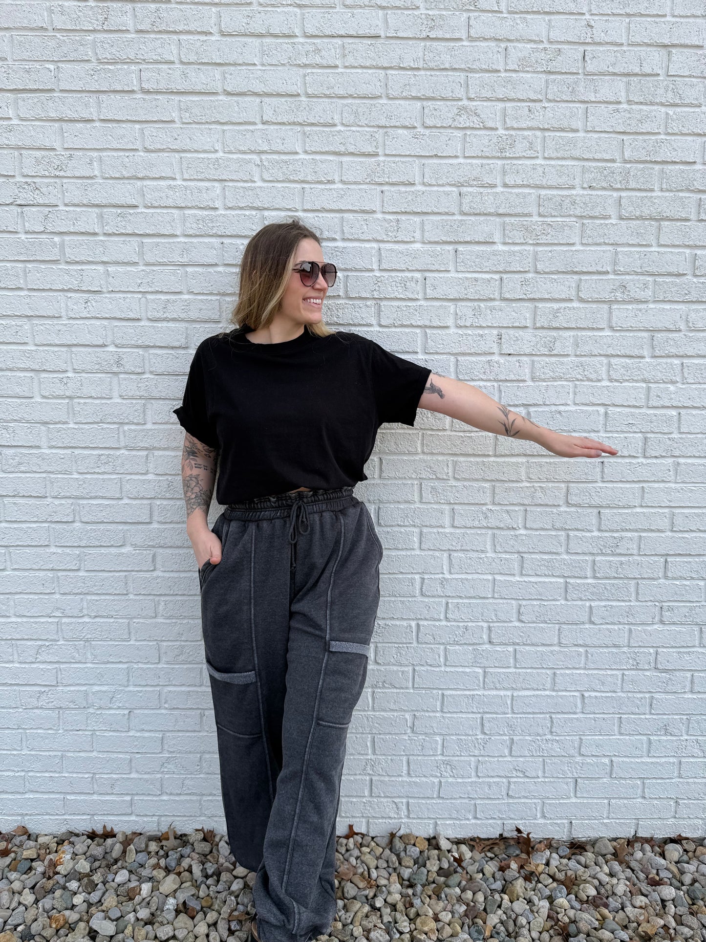 Black Dreamy Joggers