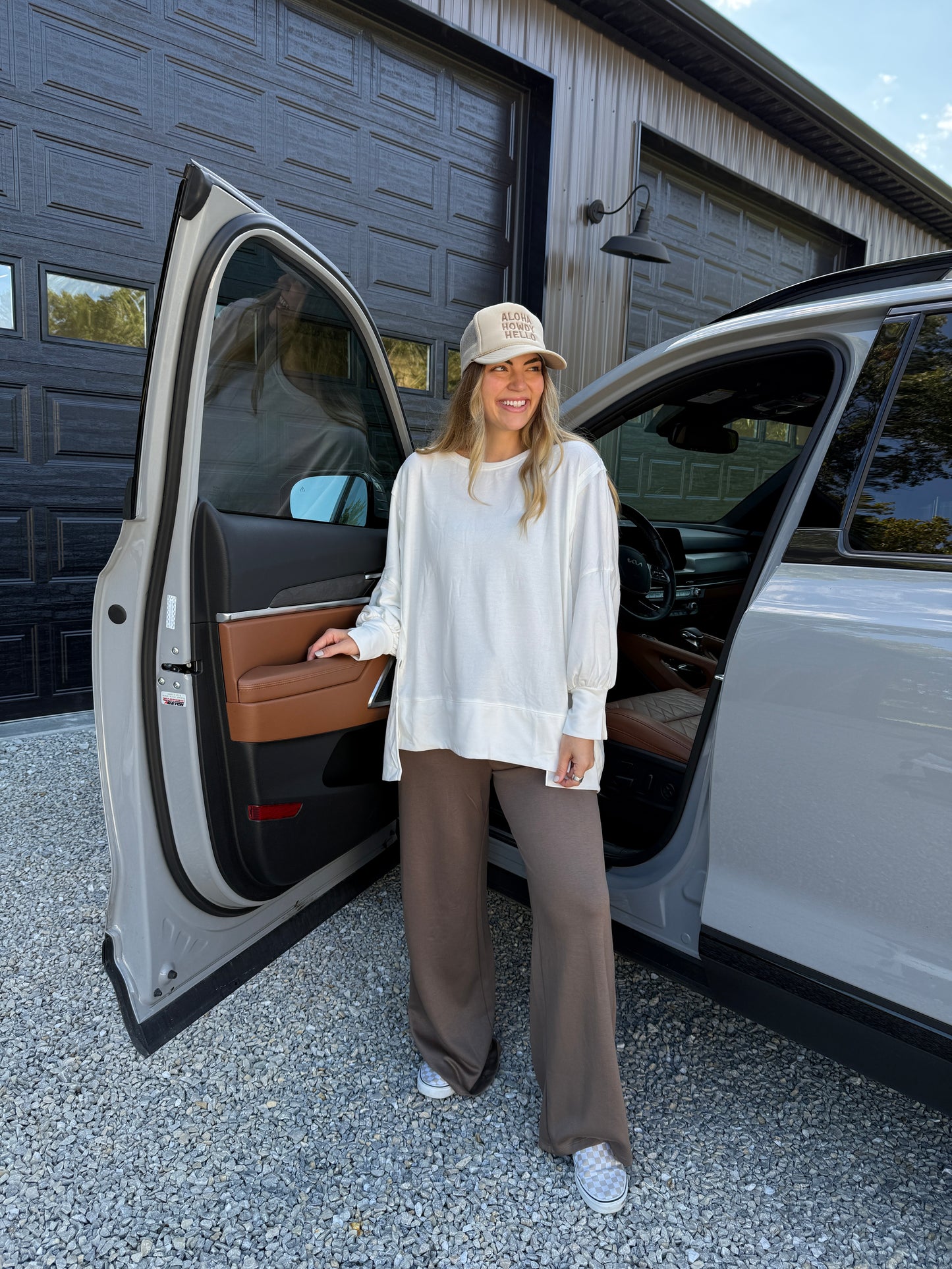 Flowy Lounge Pant Mocha