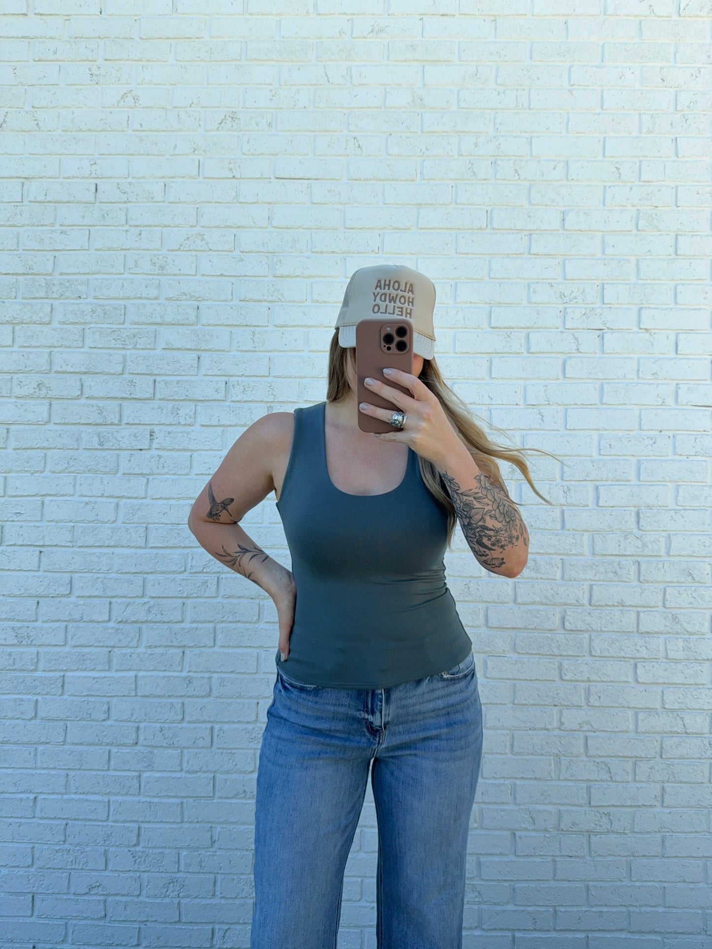 Ash Blue Tank