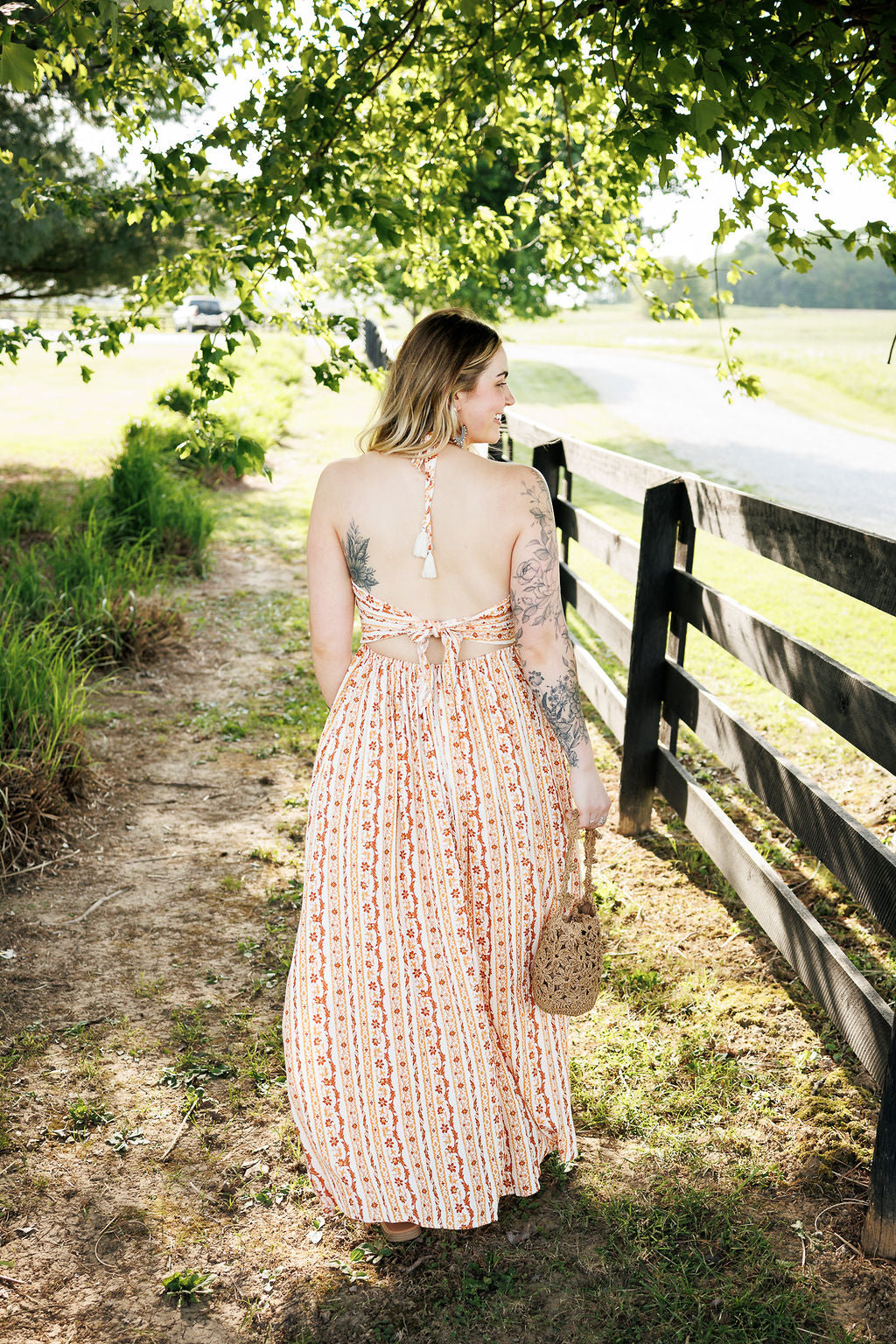 Sunflower Tie Back Dress