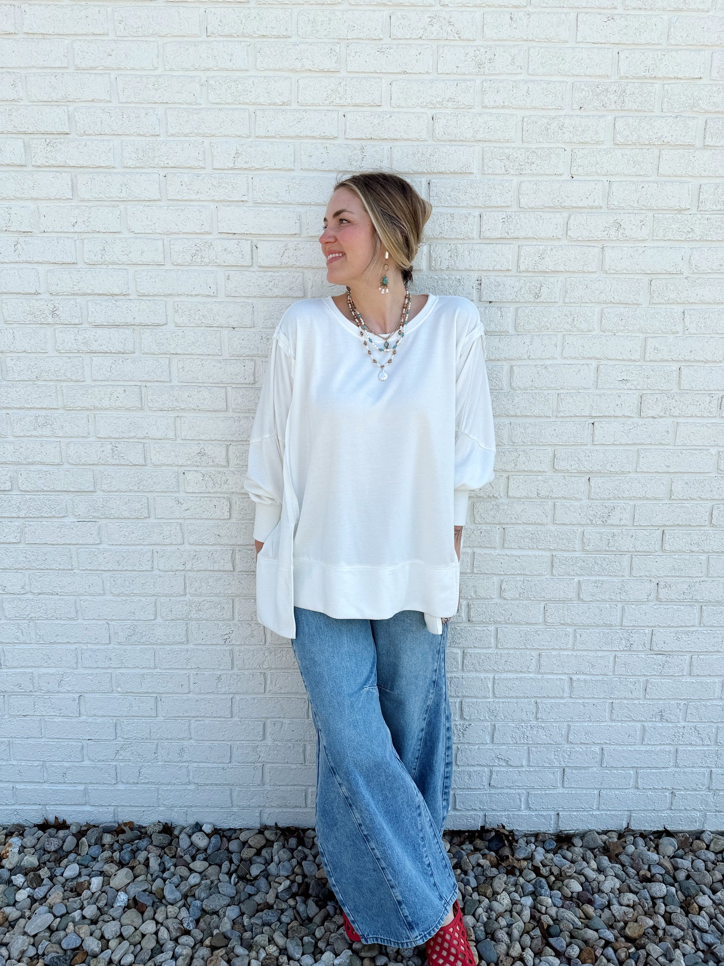 Tatum Tunic White