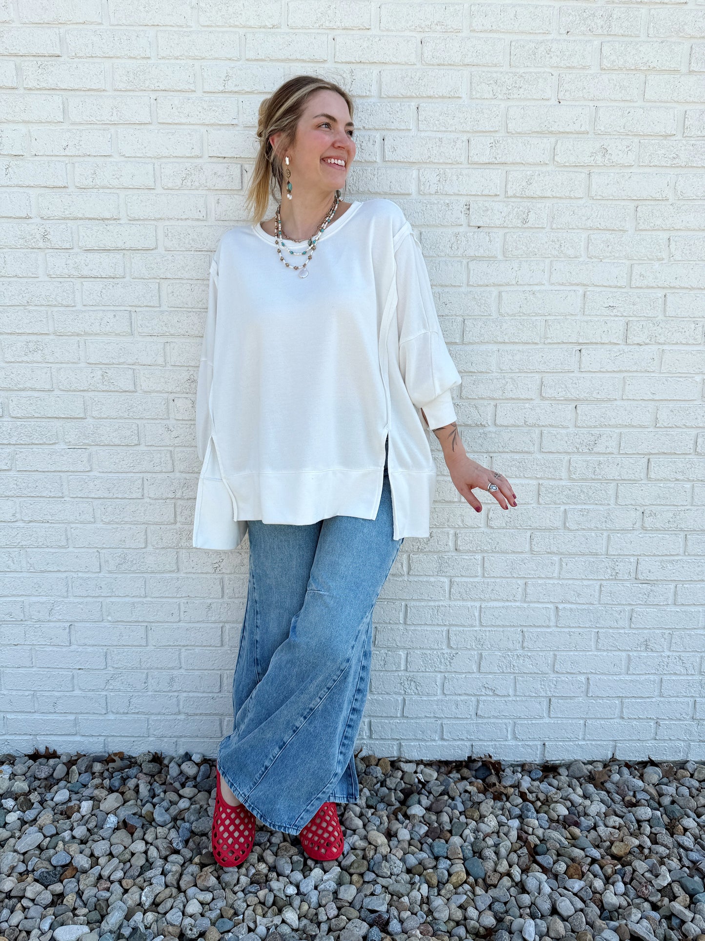 Tatum Tunic White