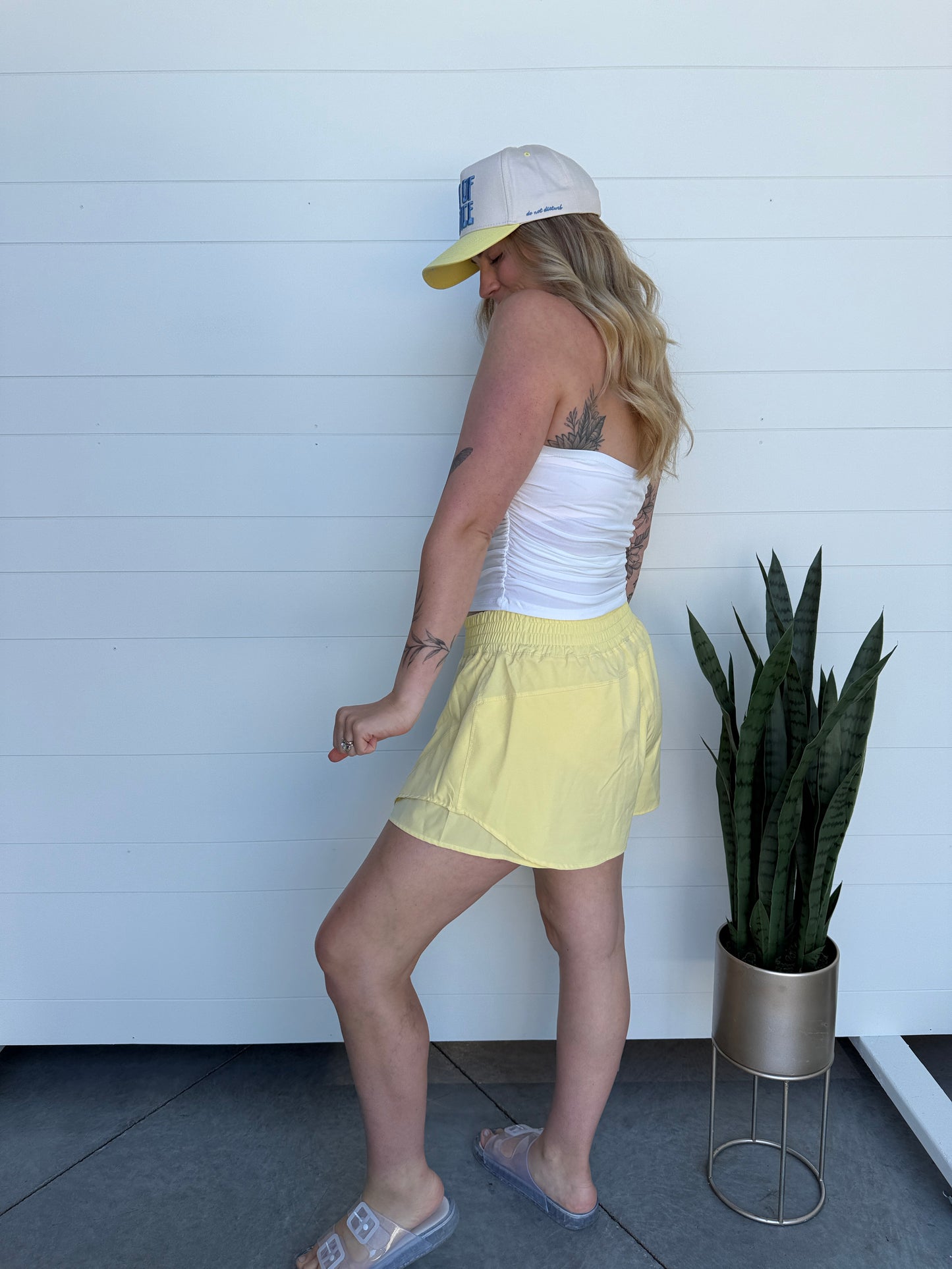 Breeze Flutter Short Yellow