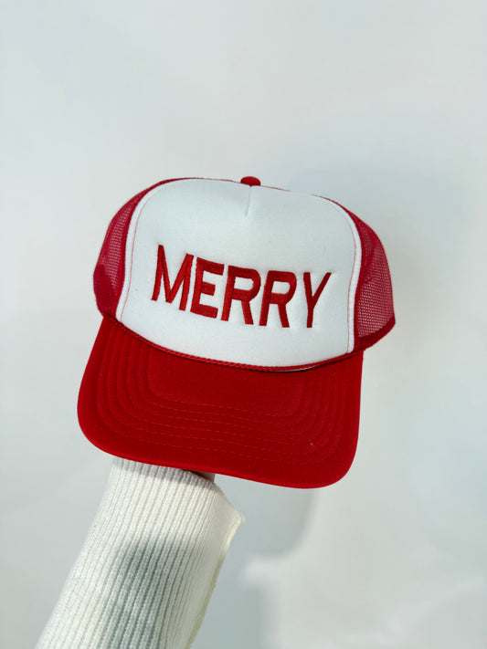 Merry Trucker Hat