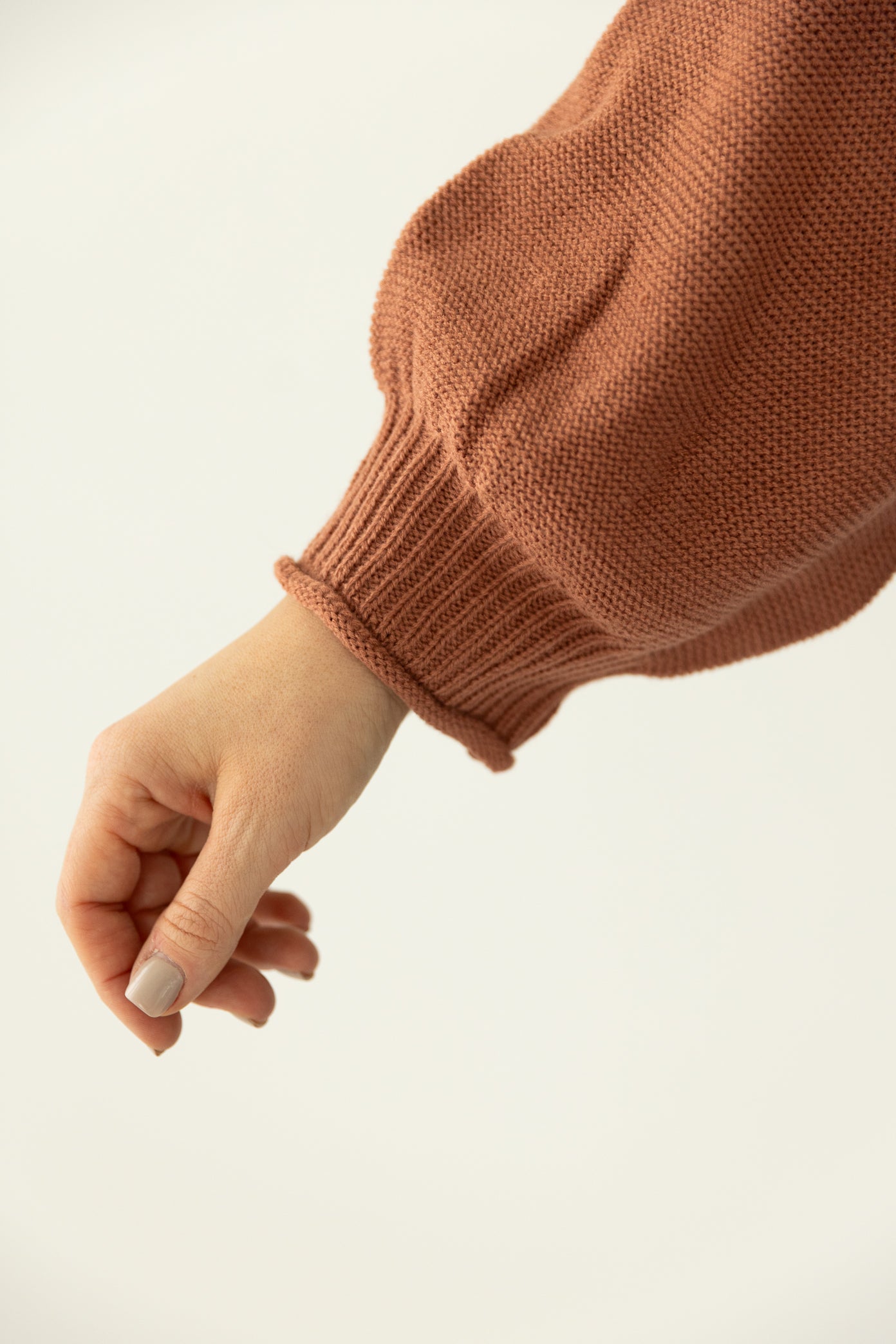 Muave Front Pocket Sweater