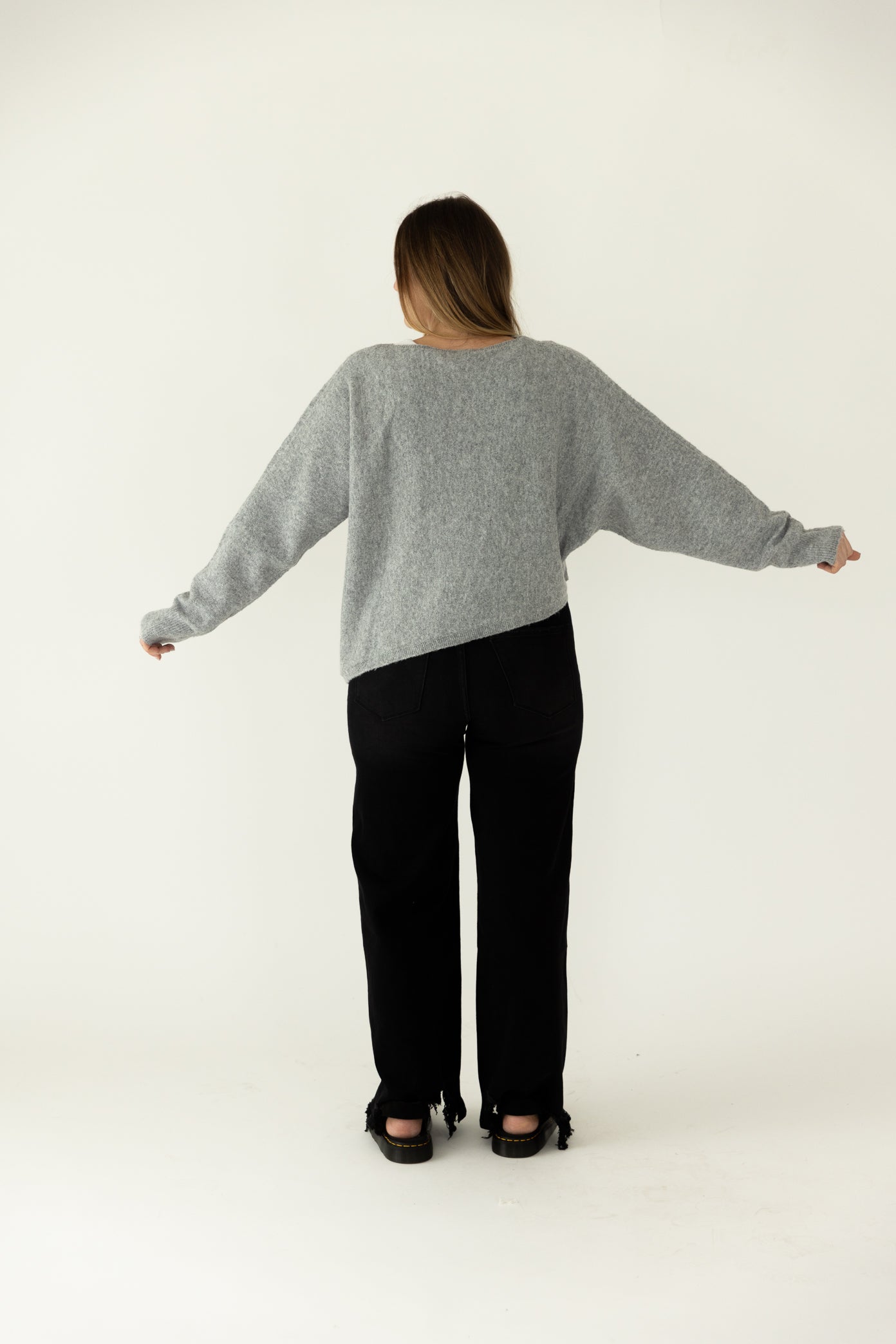 Asymmetrical Hem Sweater