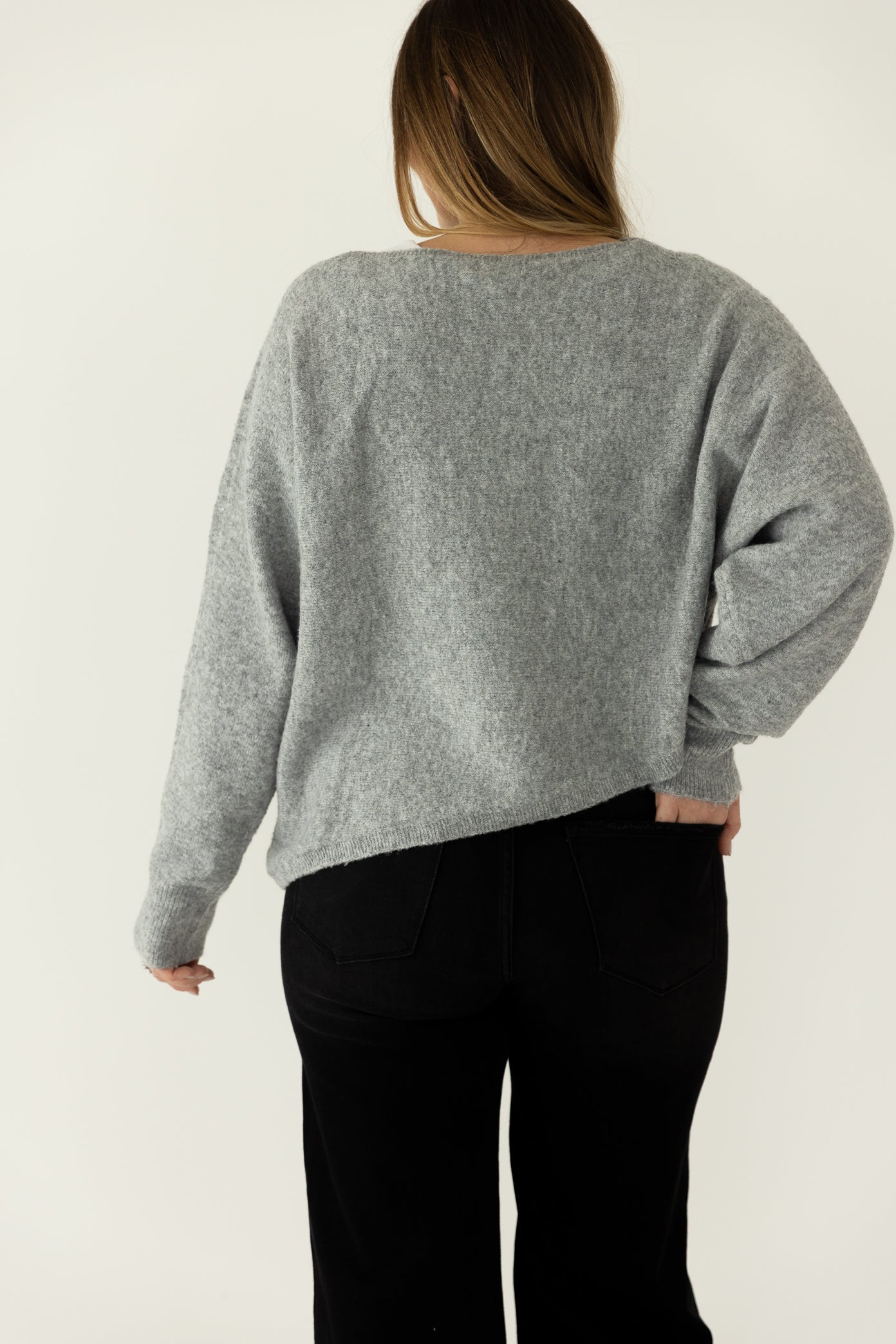 Asymmetrical Hem Sweater