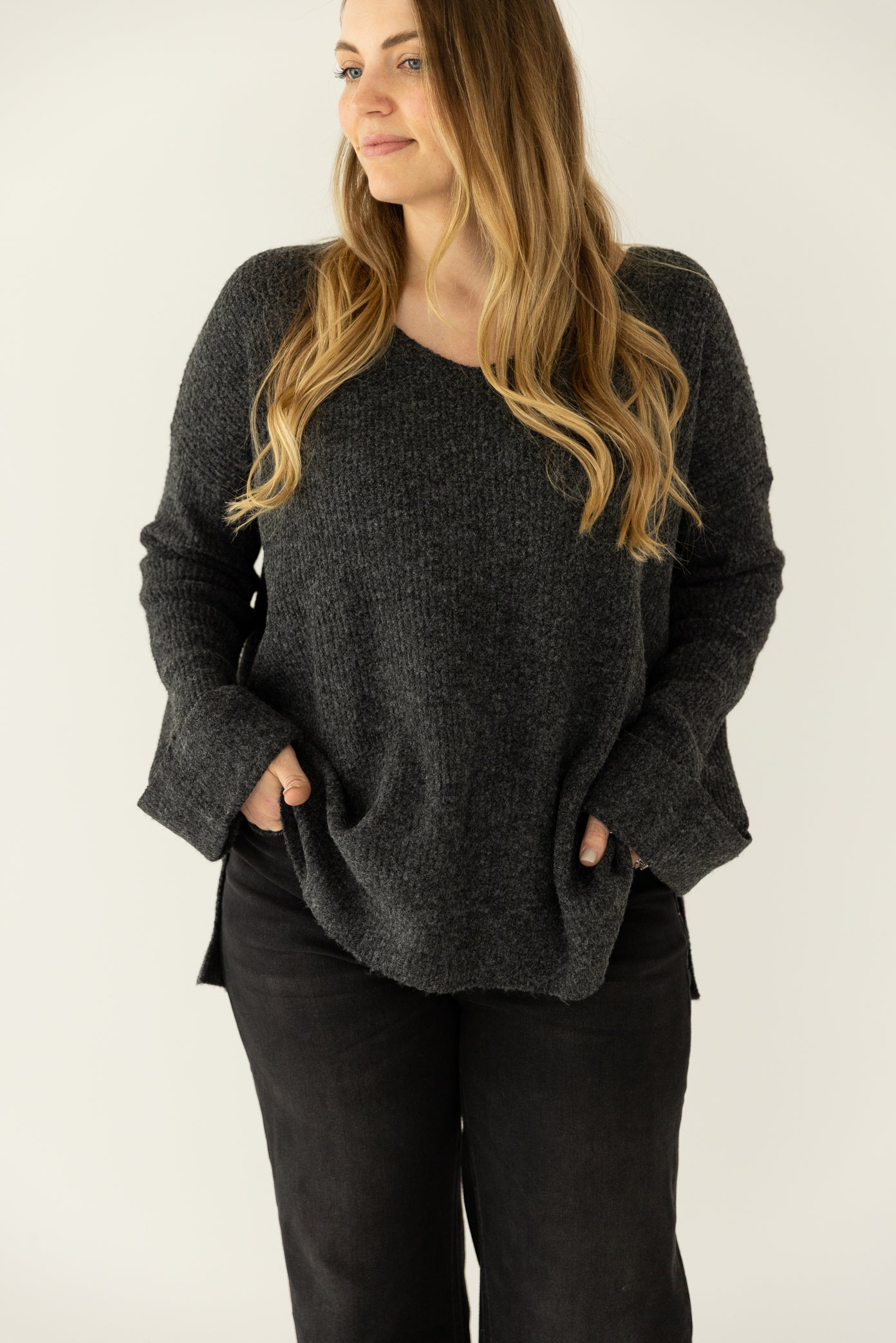 Charcoal Nina Sweater