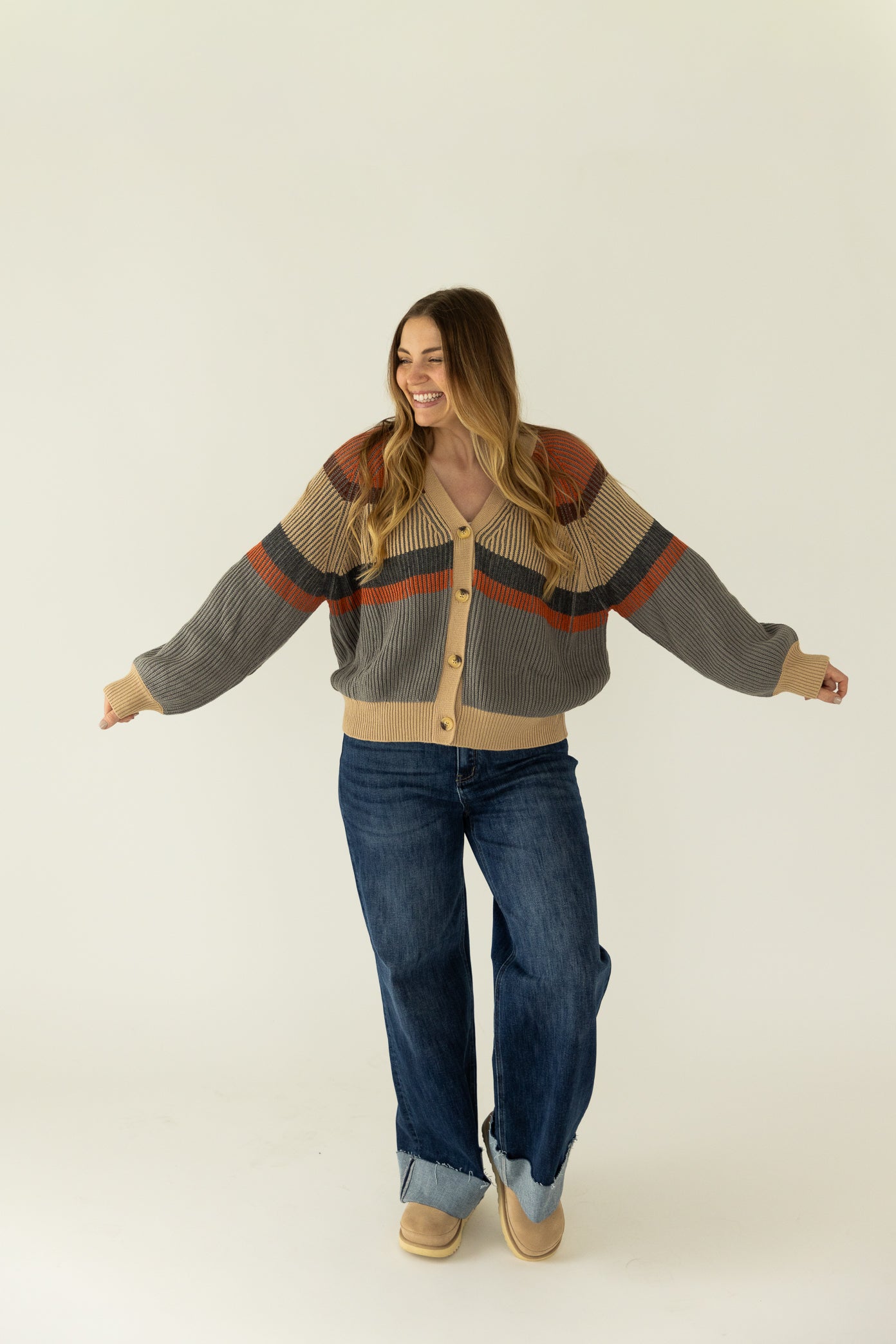 Kenny Stripe Cardigan