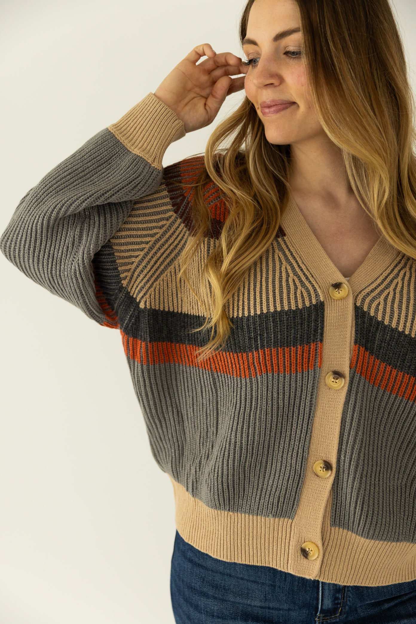Kenny Stripe Cardigan