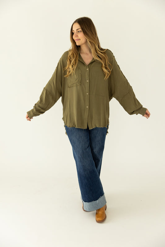 Olive Delilah Button Down