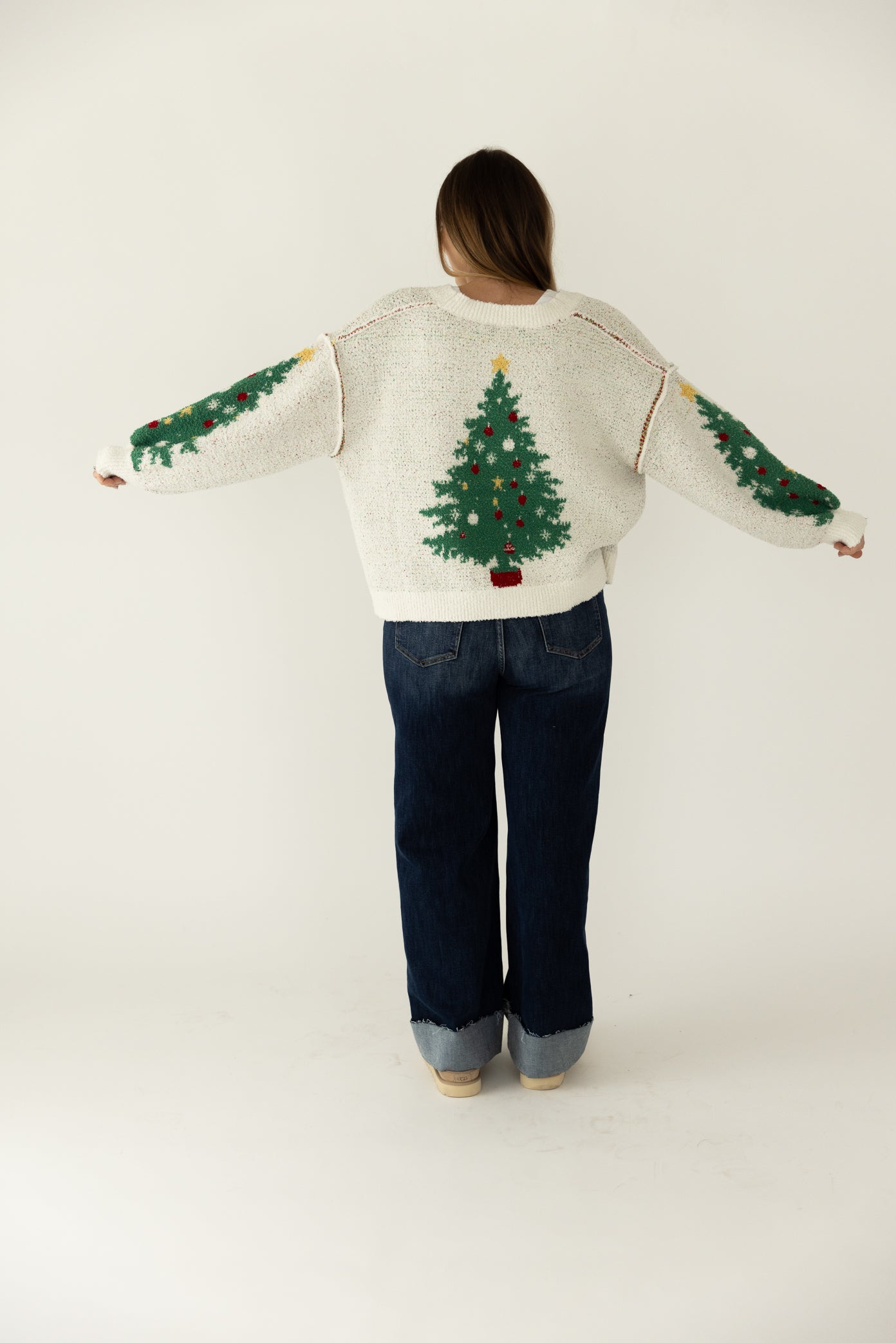 O Christmas Tree Cardigan