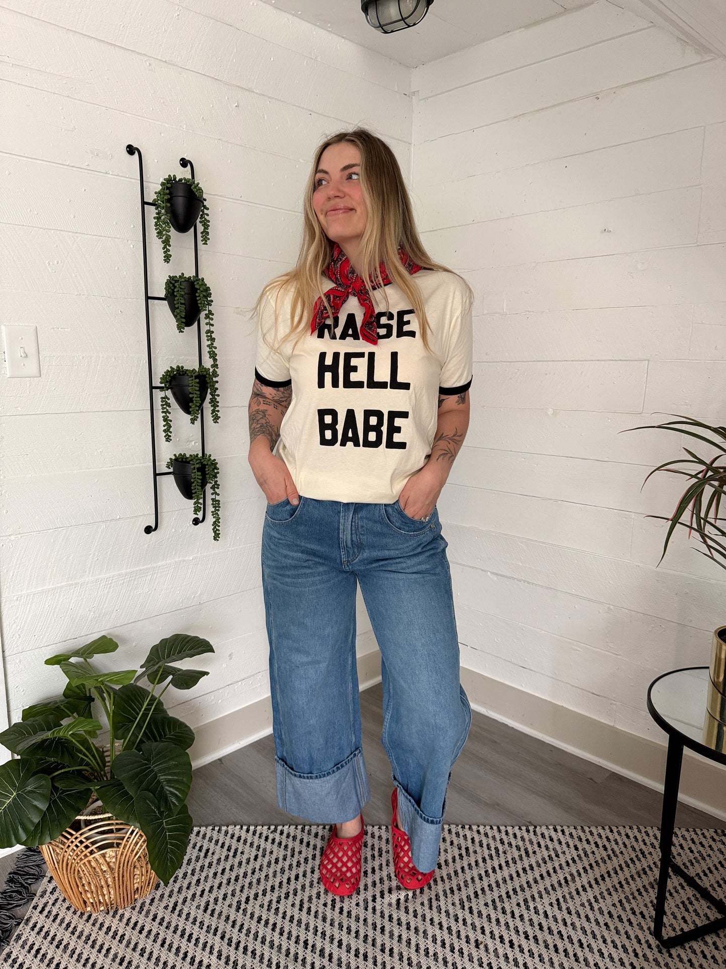 Raise Hell Babe Tee