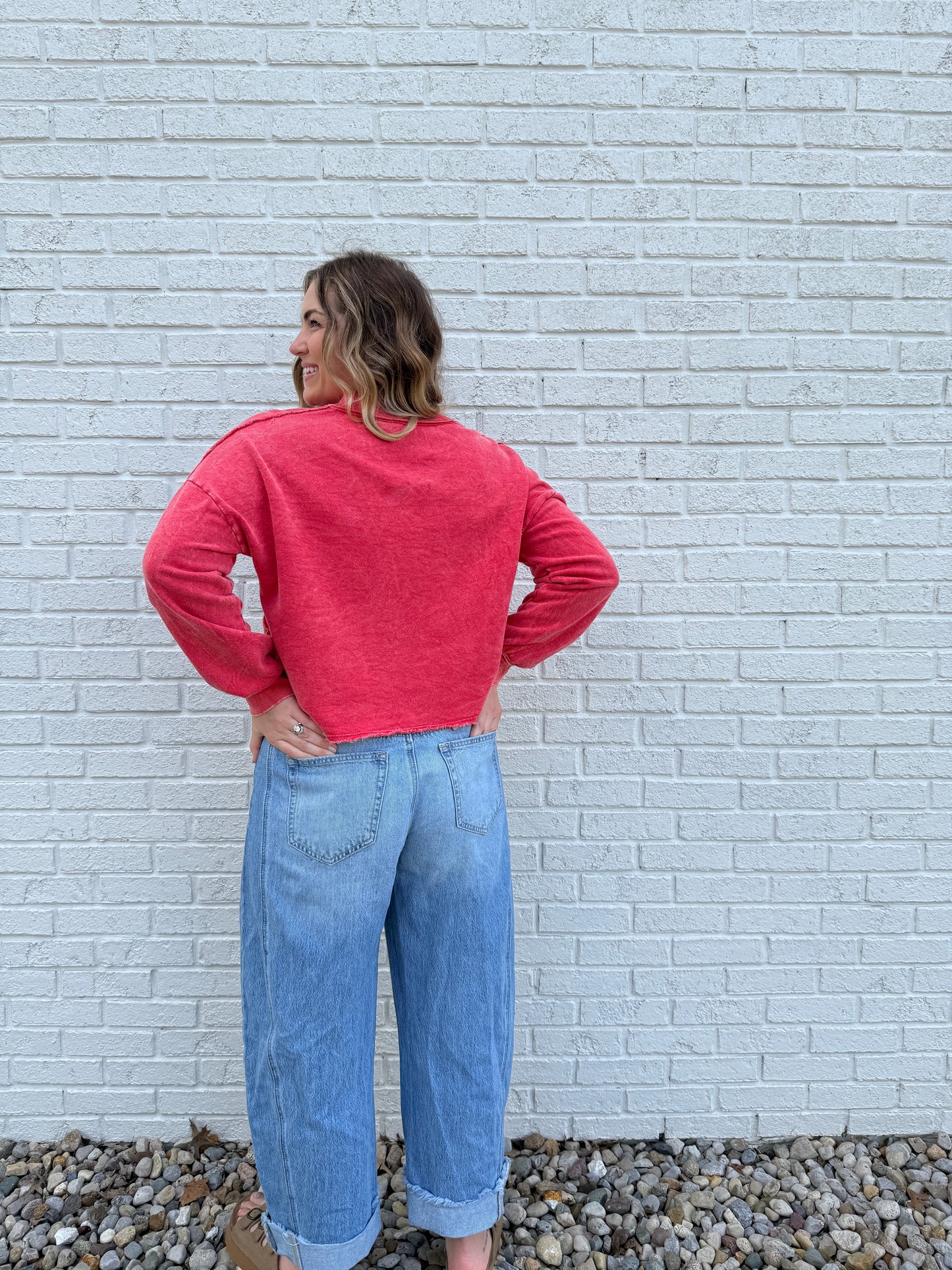 Tilly Mineral Wash Halfzip