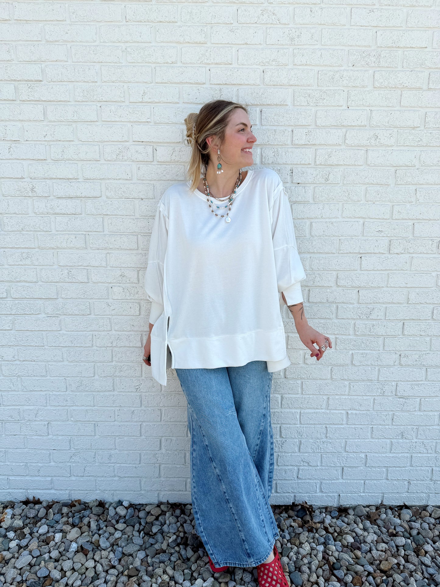 Tatum Tunic White