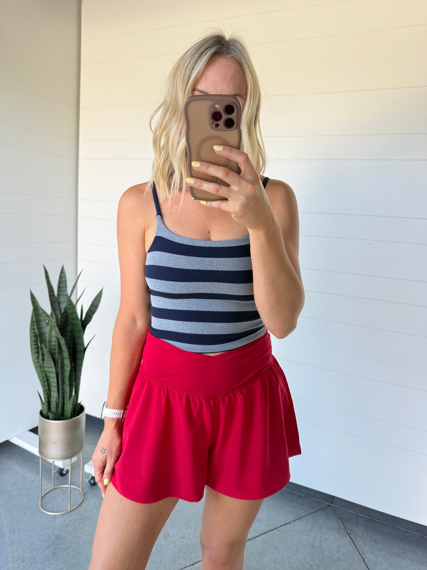 Crossover Shorts Red