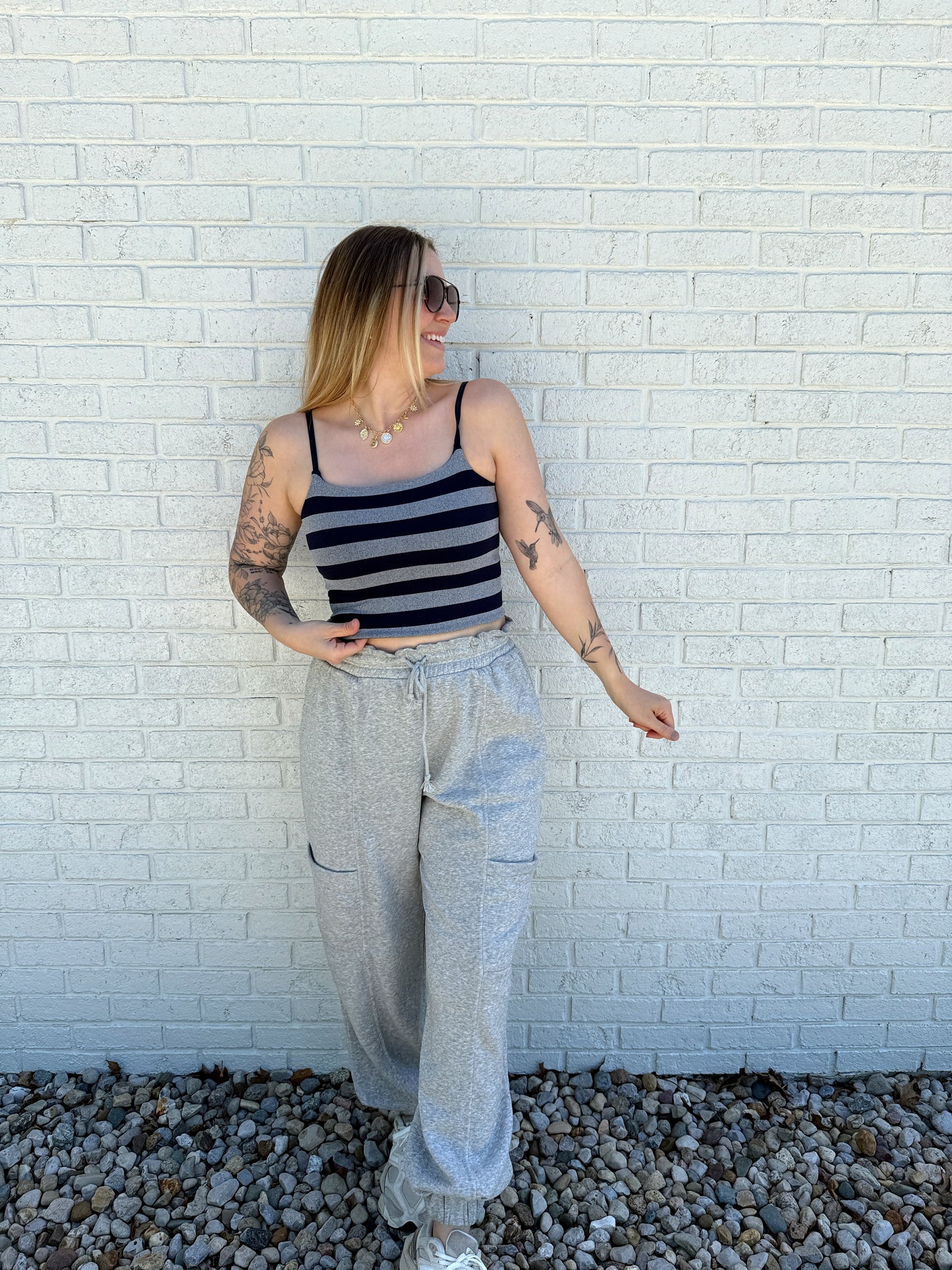 Luna Cami Navy