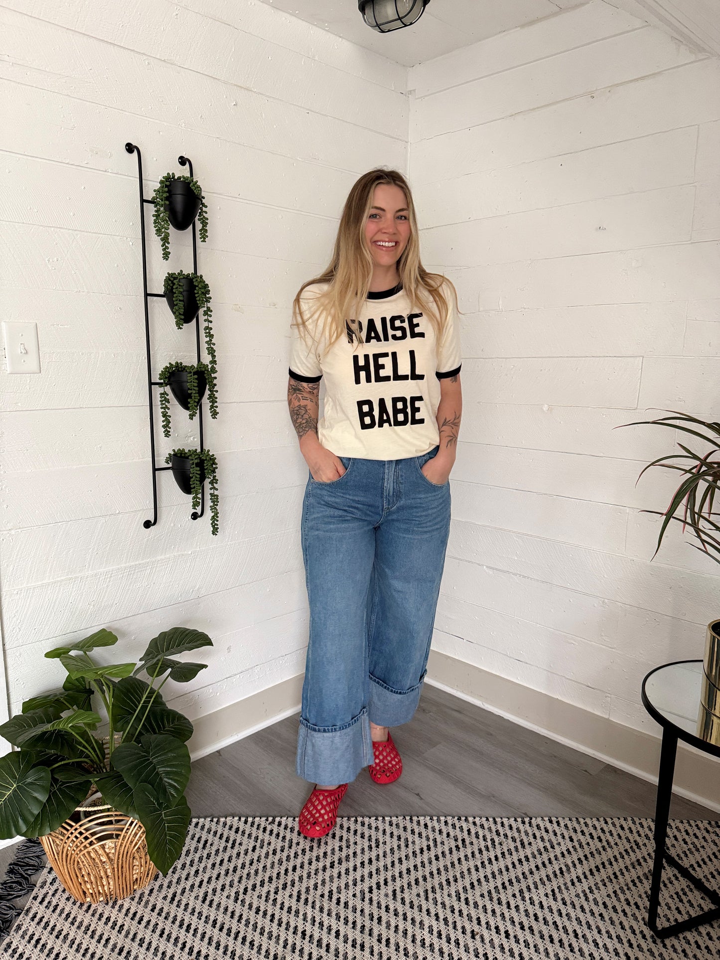 Raise Hell Babe Tee