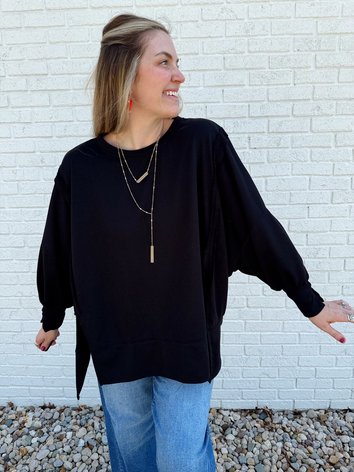 Tatum Tunic Black