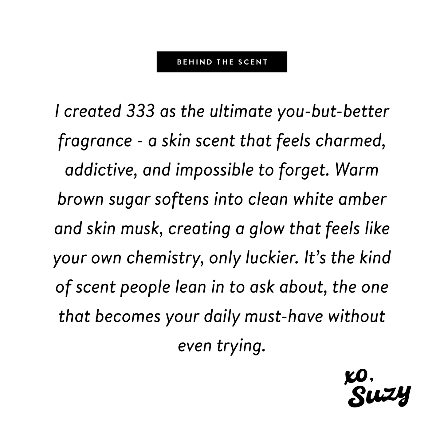 333 Amber Perfume