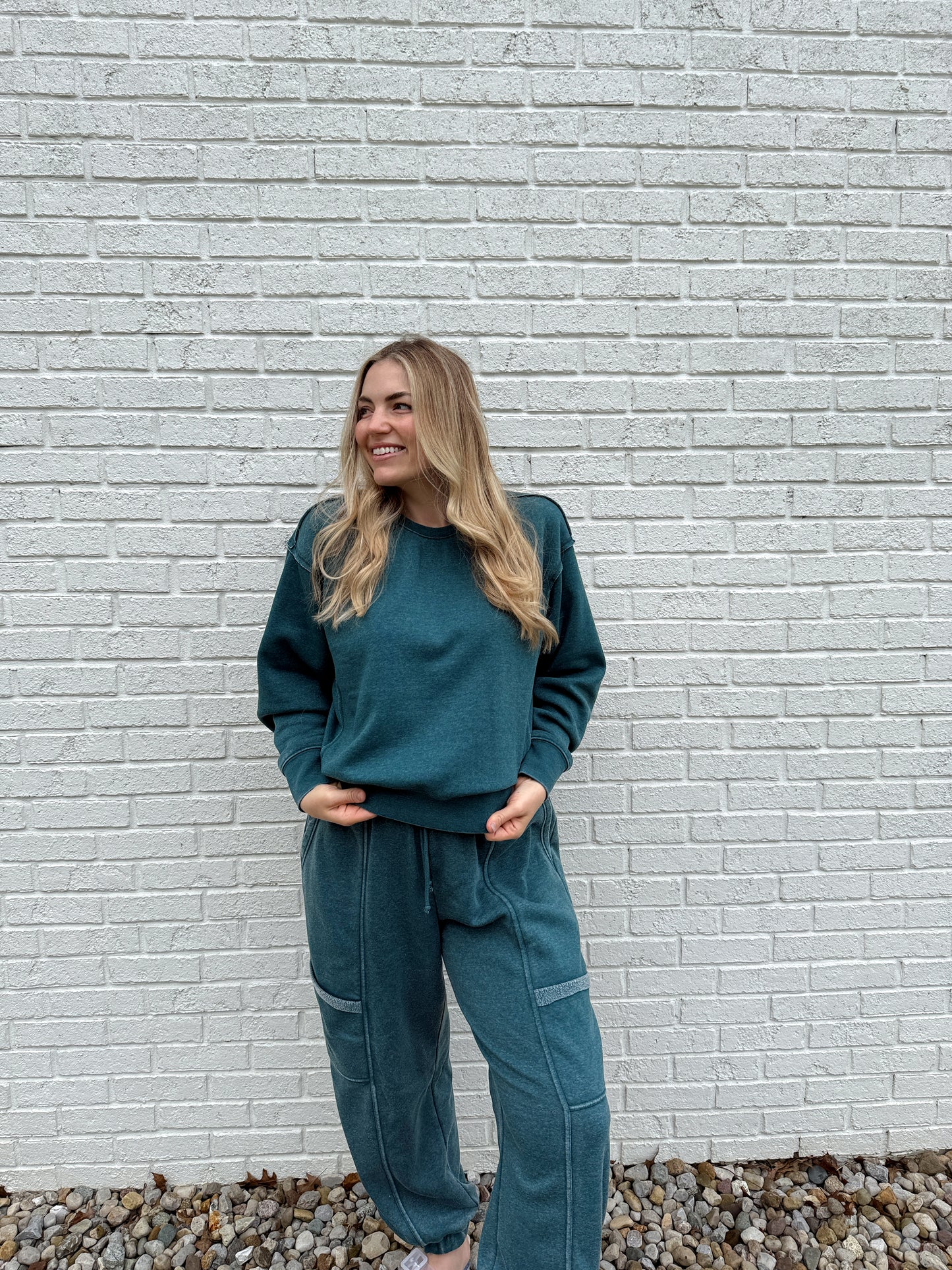 Dreamy Crewneck Teal