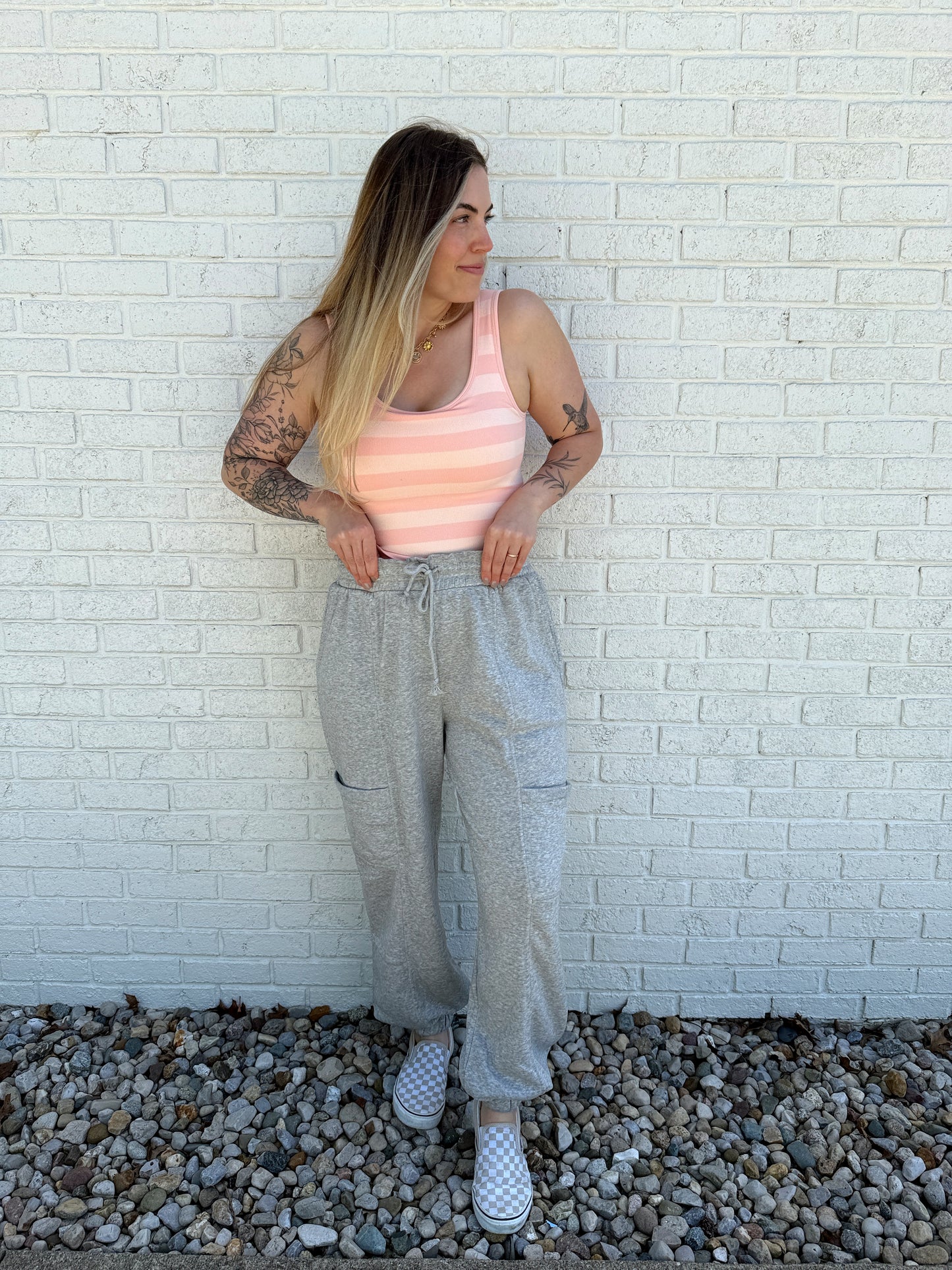 Heather Grey Dreamy Joggers