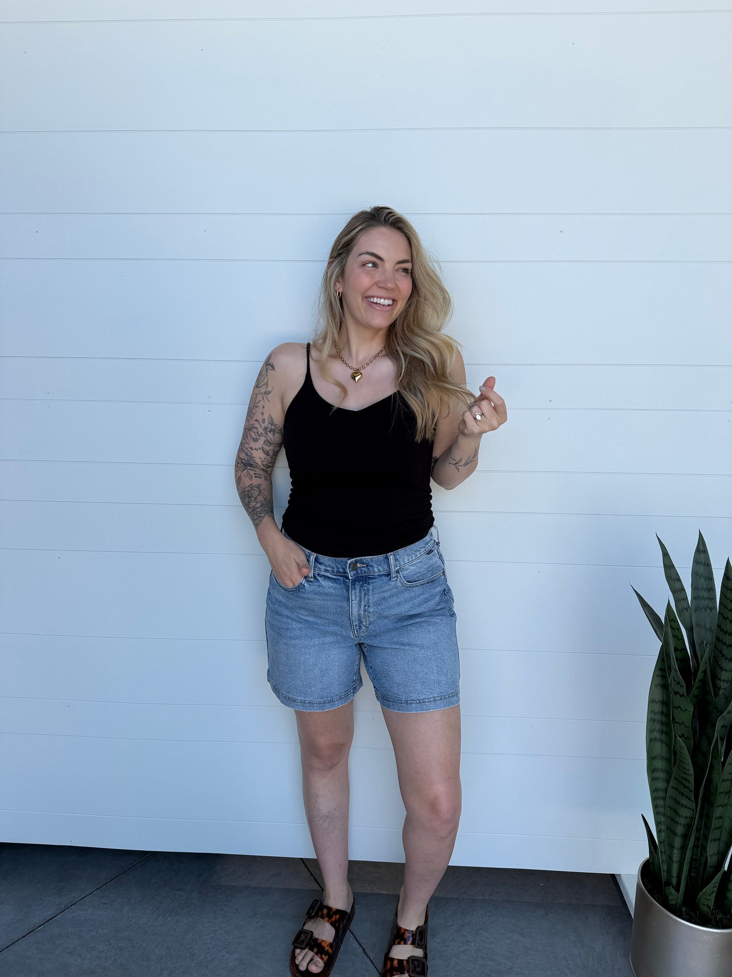 Market Day Midi Shorts