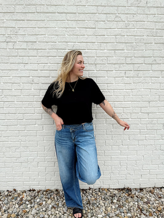 Cleo Wide Leg Jeans