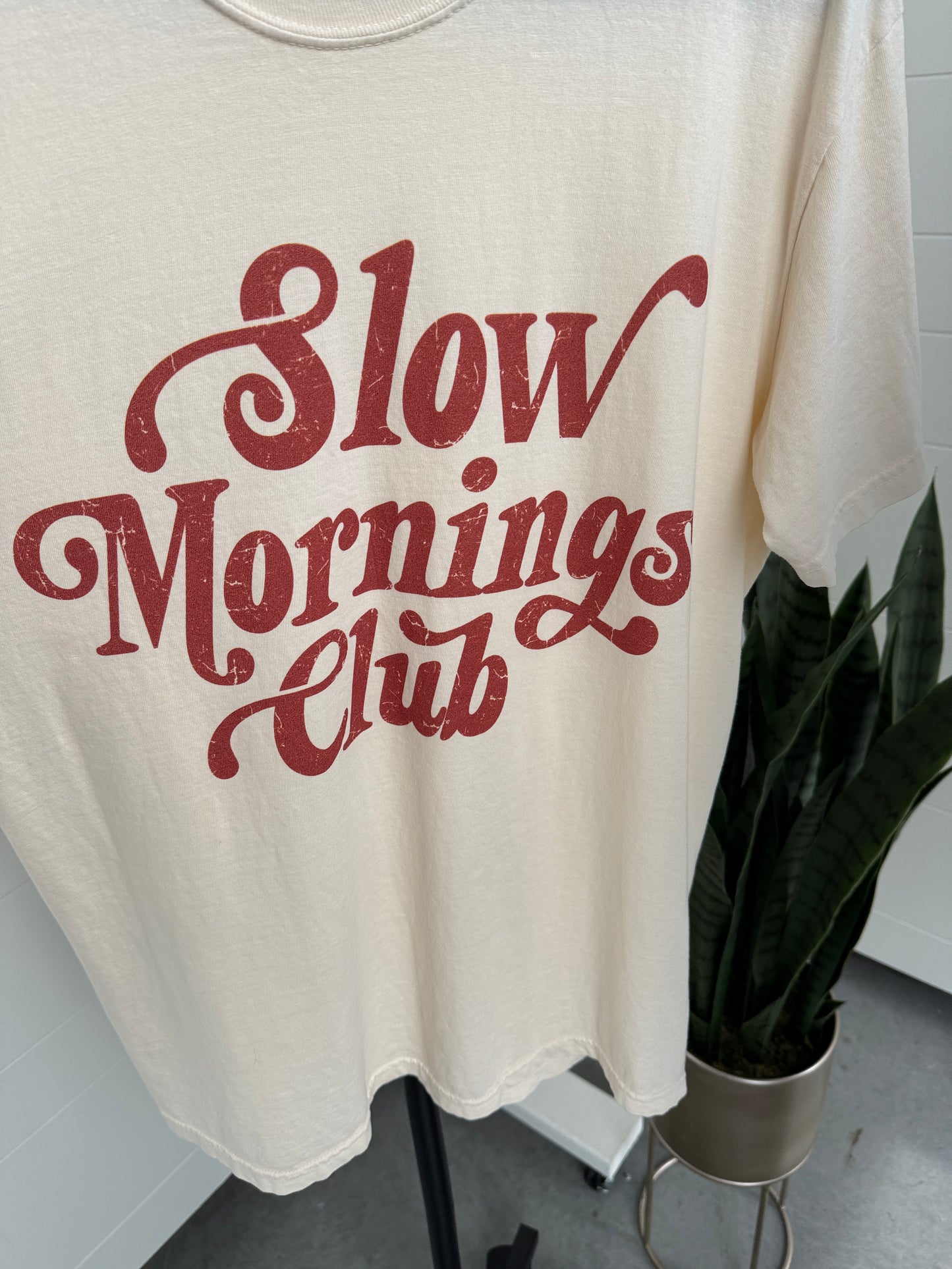 Slow Morning Tee