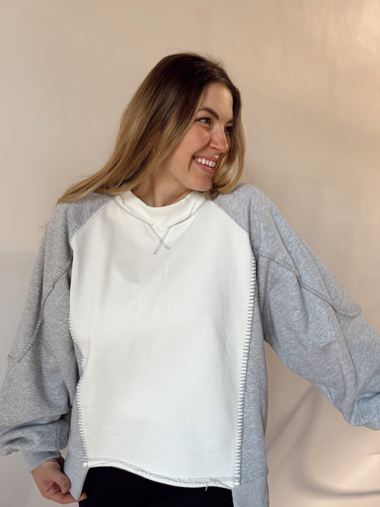 Lenny Sweatshirt Grey