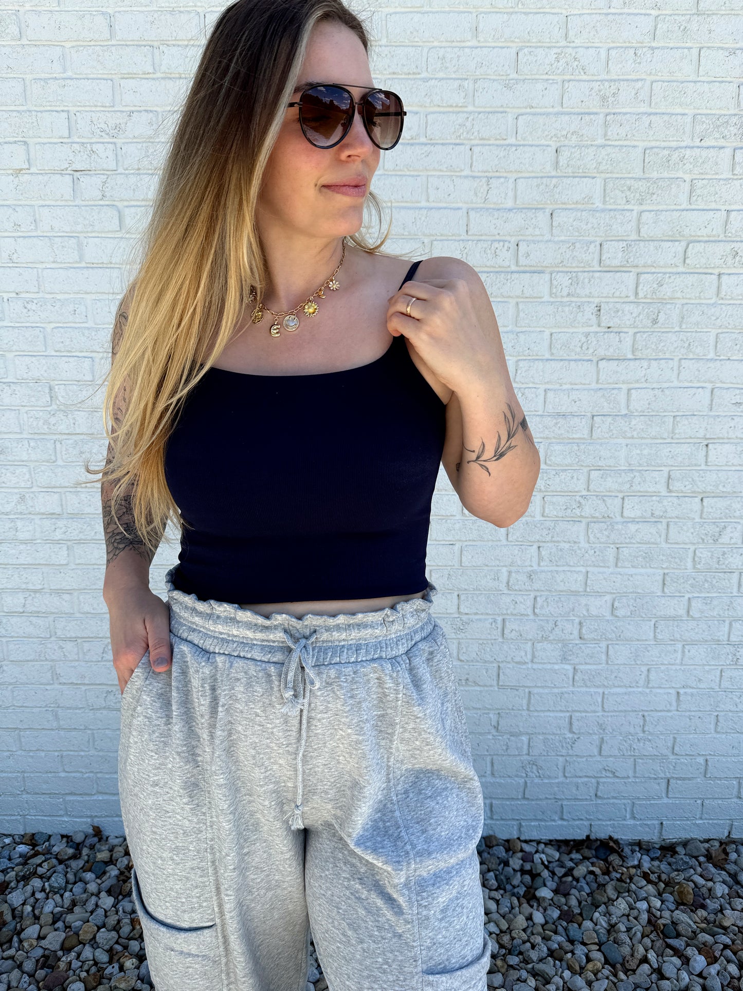 Luna Cami Navy