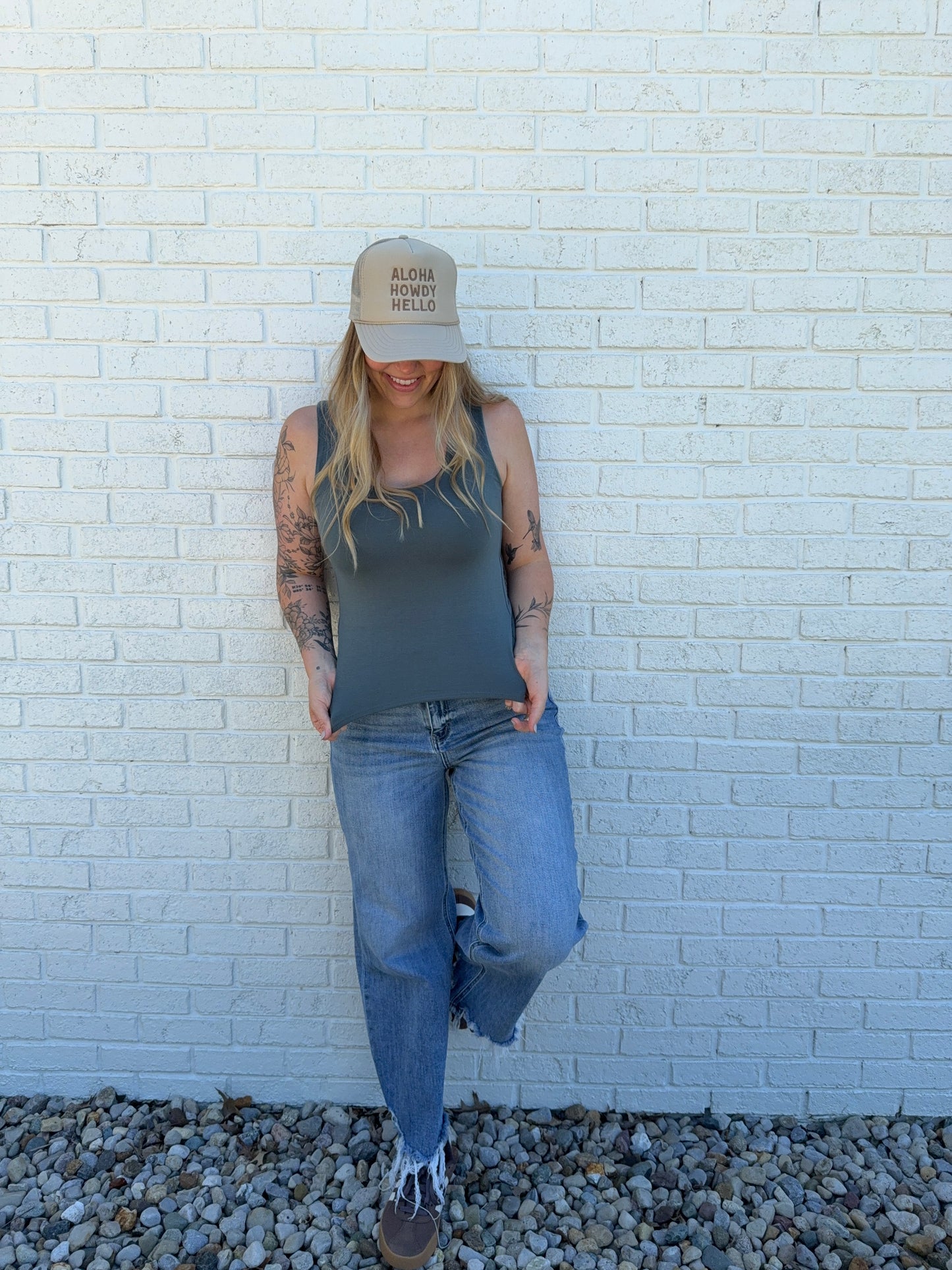 Ash Blue Tank
