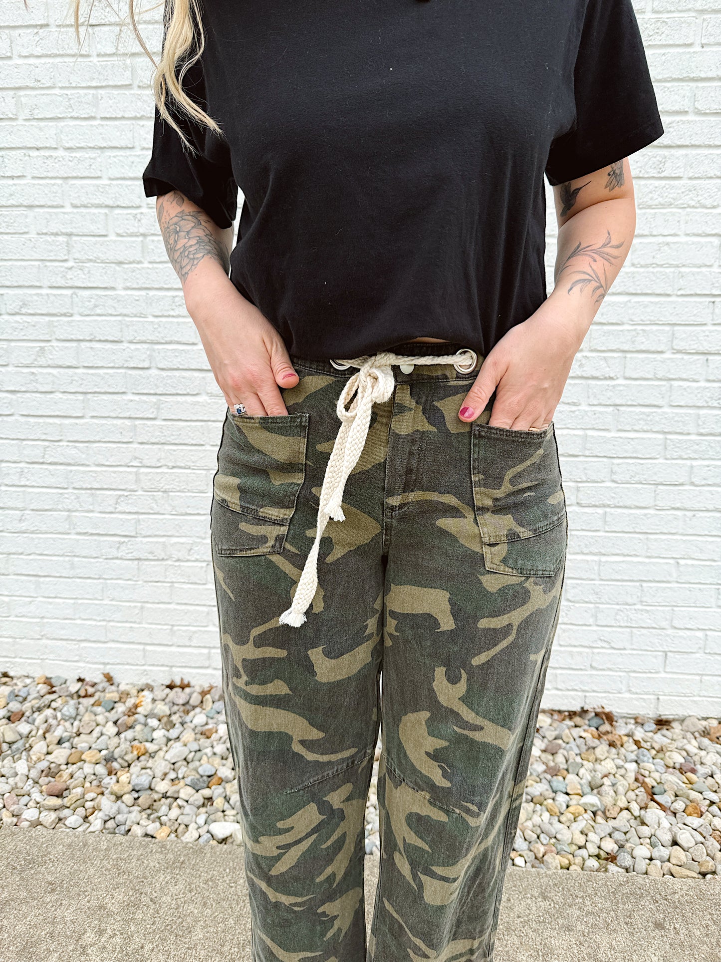 Camo Cargos