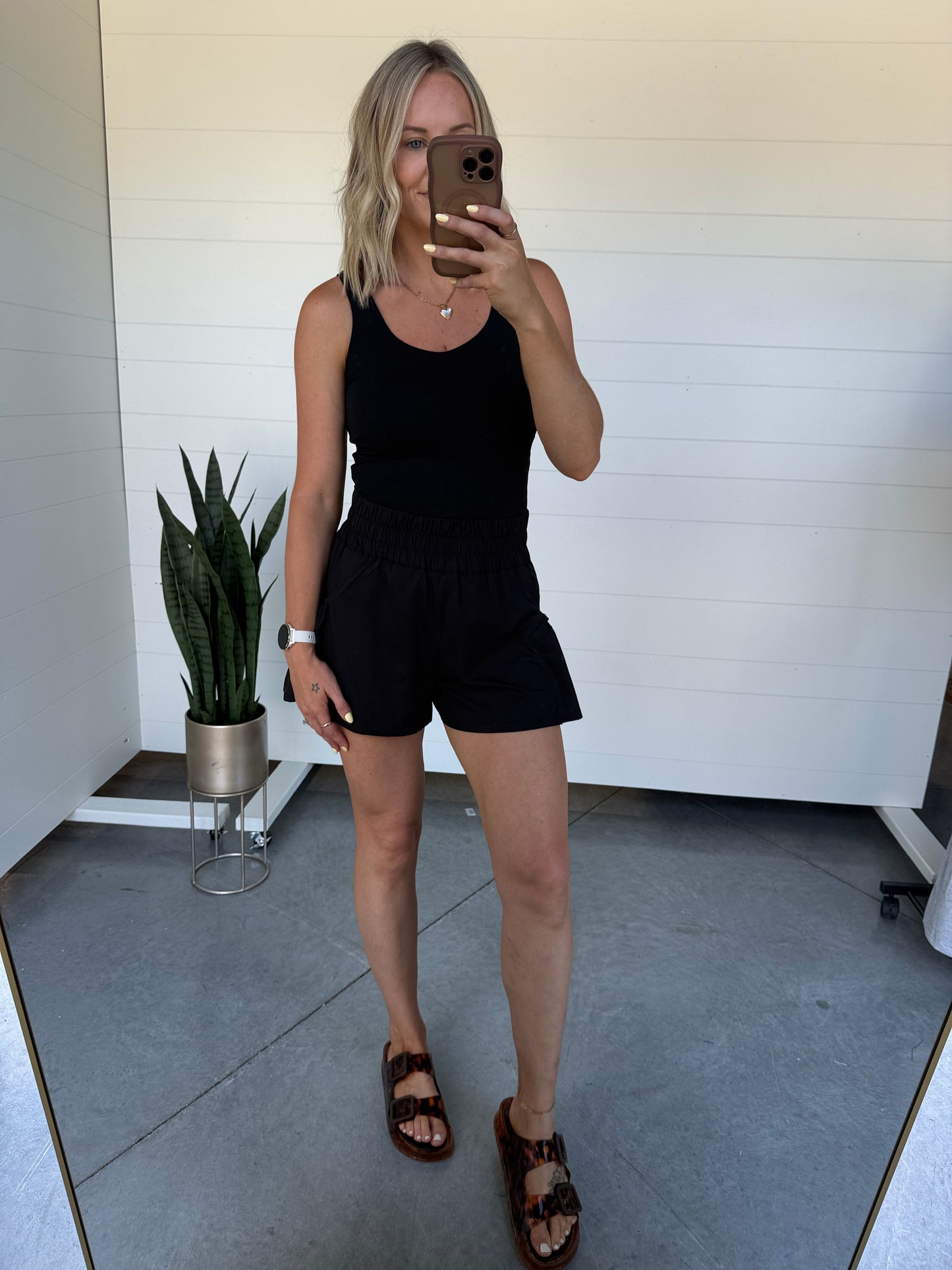 Flow Romper Black