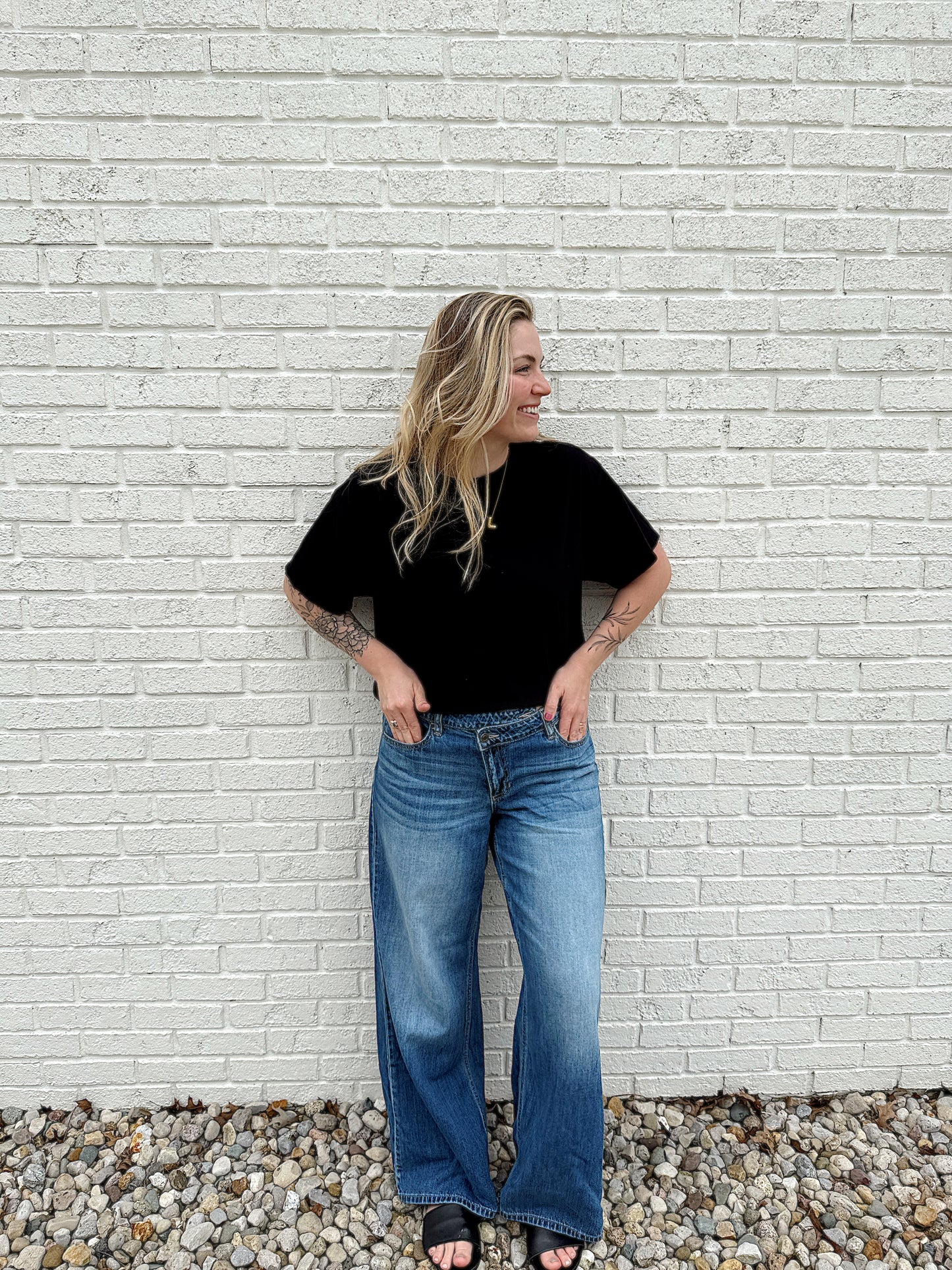 Cleo Wide Leg Jeans