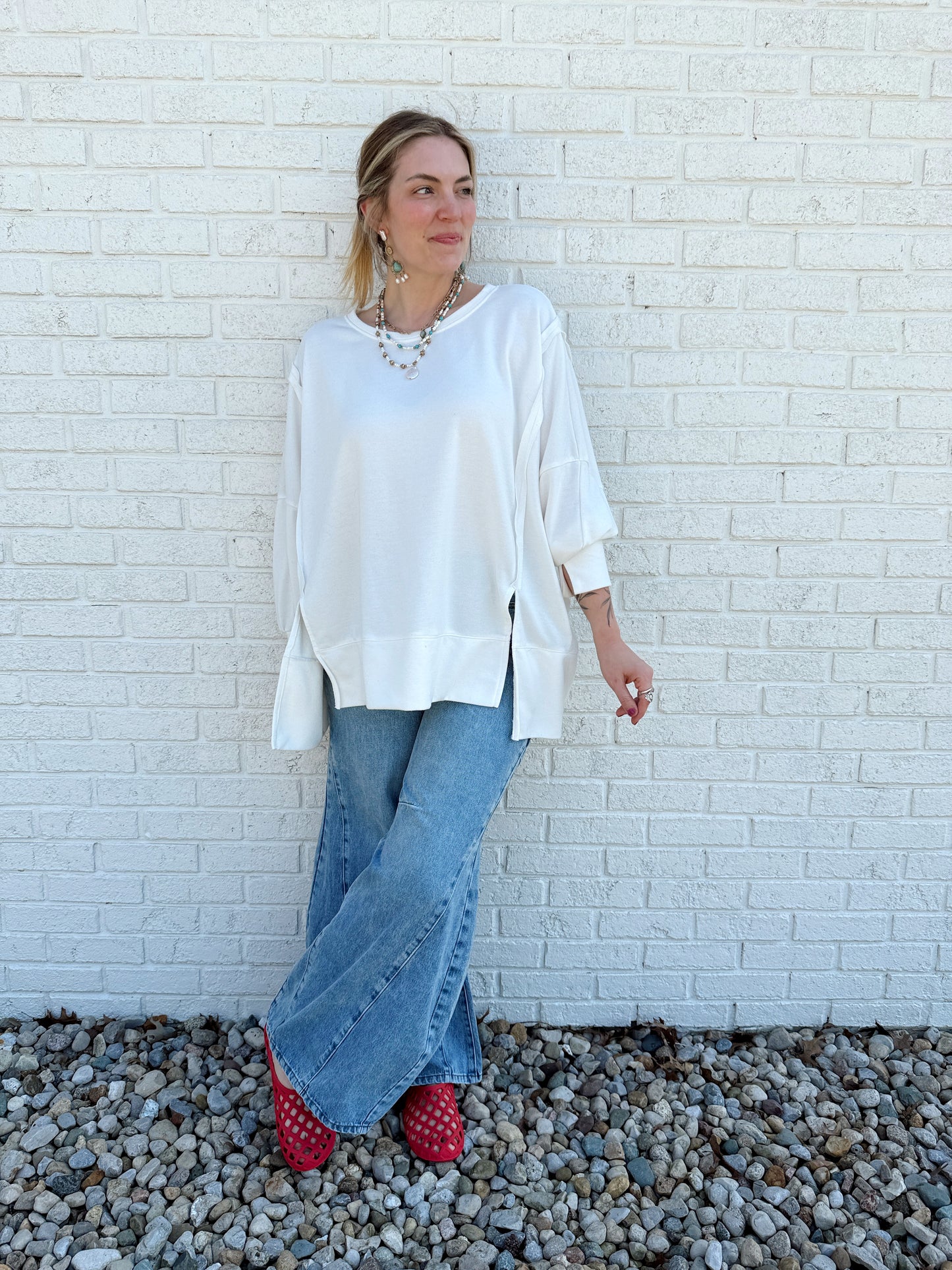Tatum Tunic White