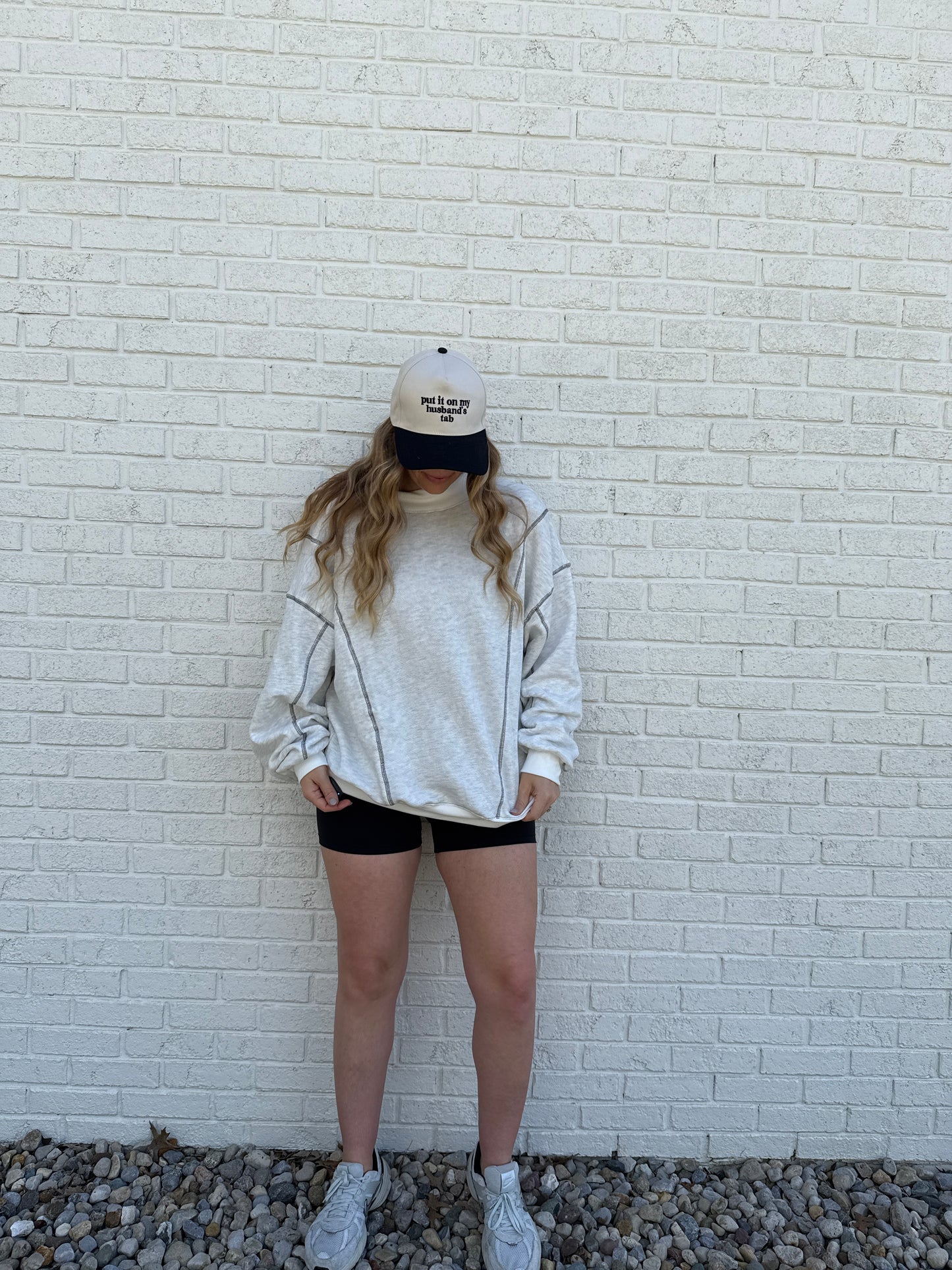 Turn Around Reversible Sweatshirt Light Grey