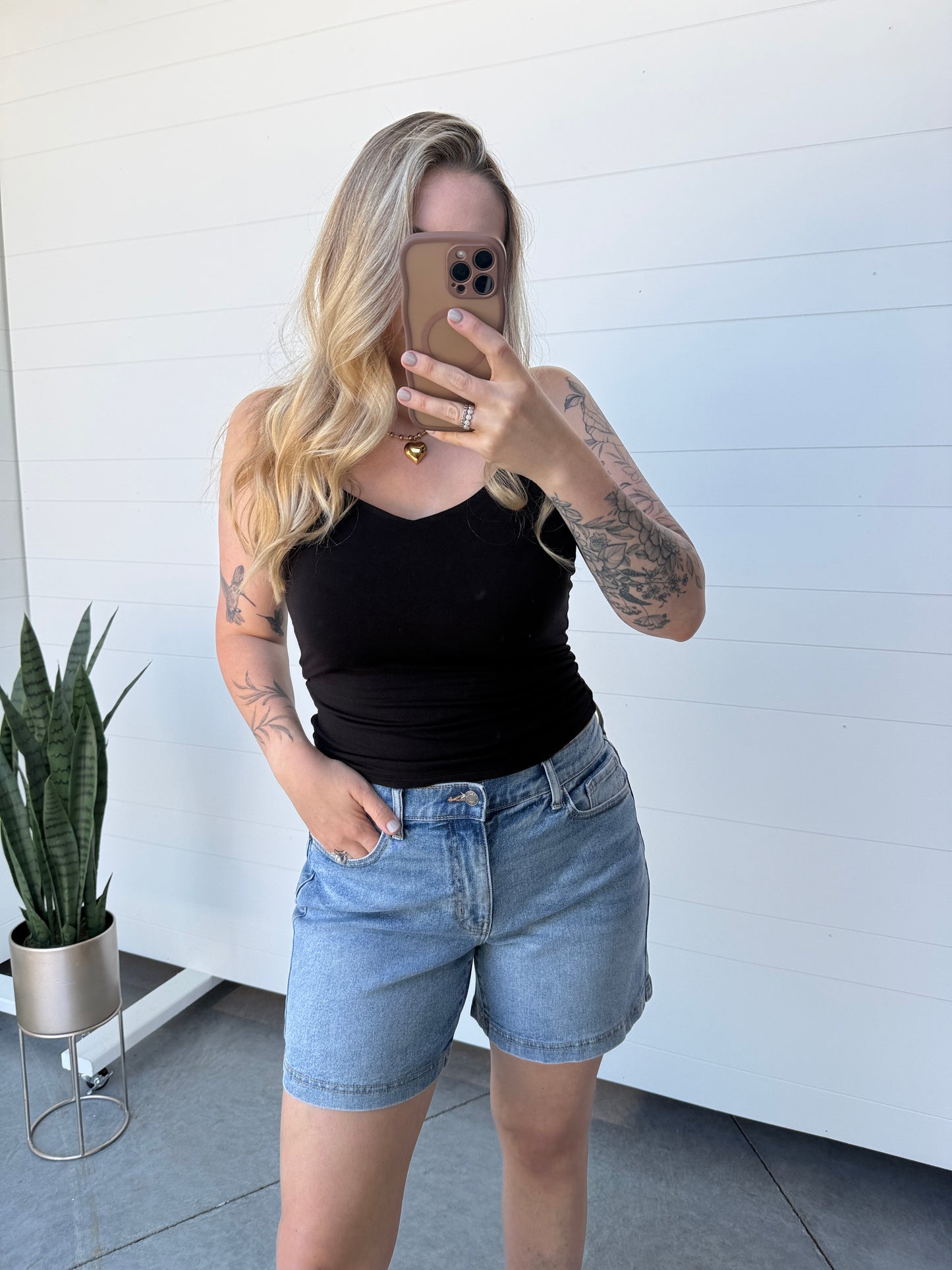 Market Day Midi Shorts