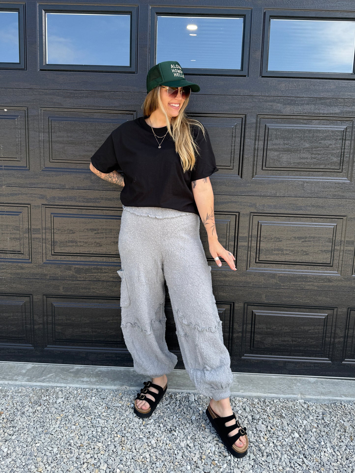 Black Oversized Tee