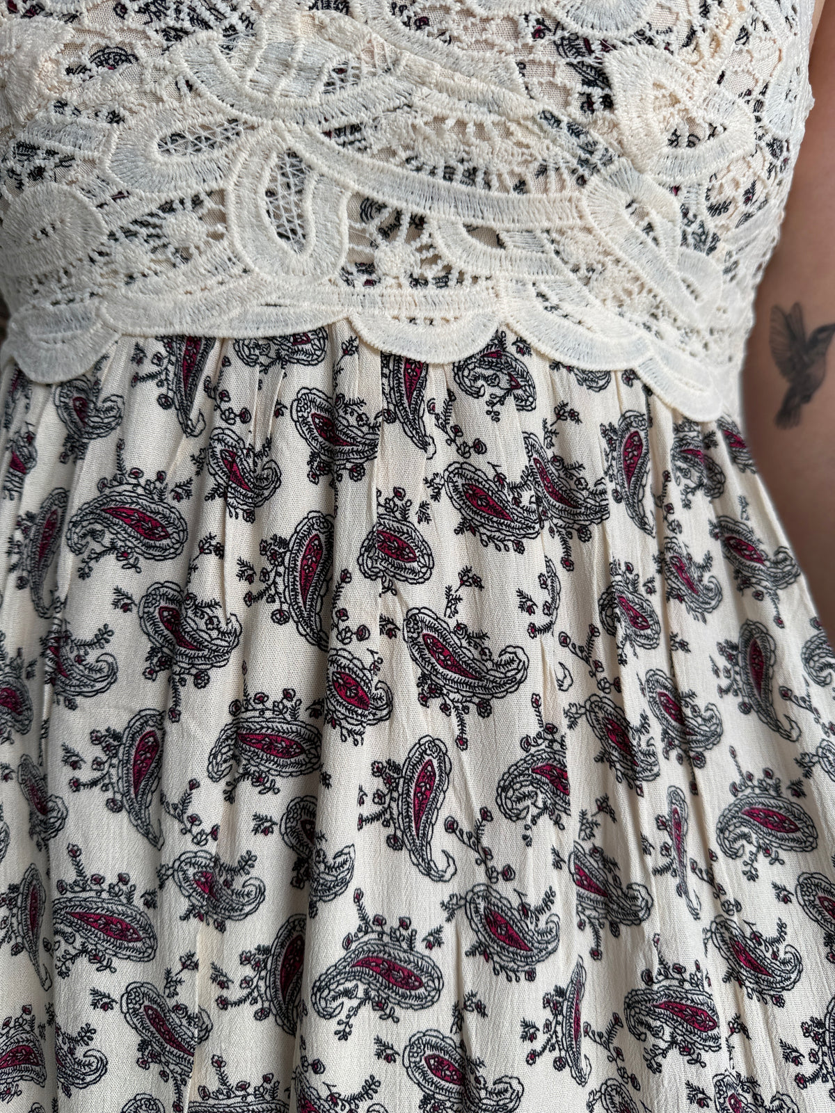 Whiskey Lace Mini Dress