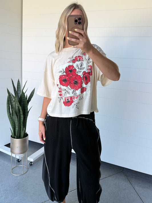 Black Boho Jogger