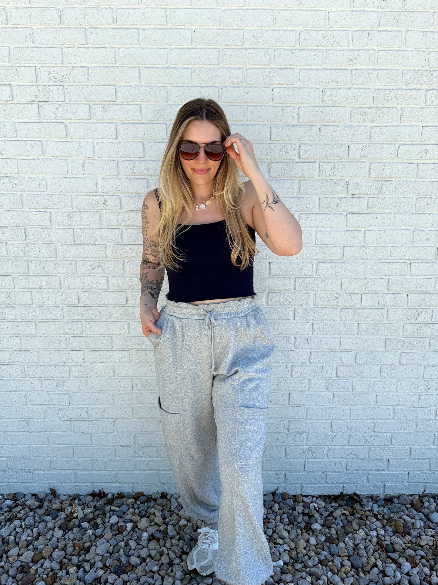 Heather Grey Dreamy Joggers