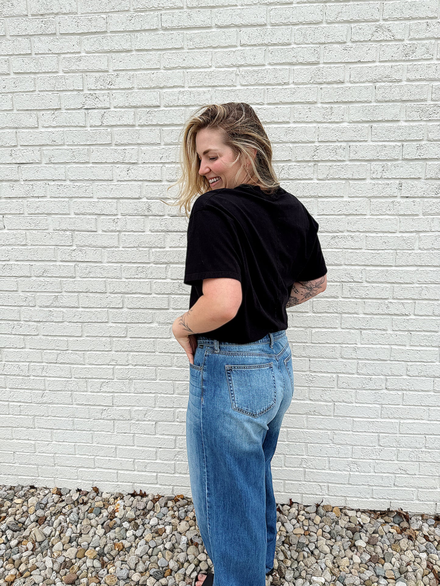 Cleo Wide Leg Jeans